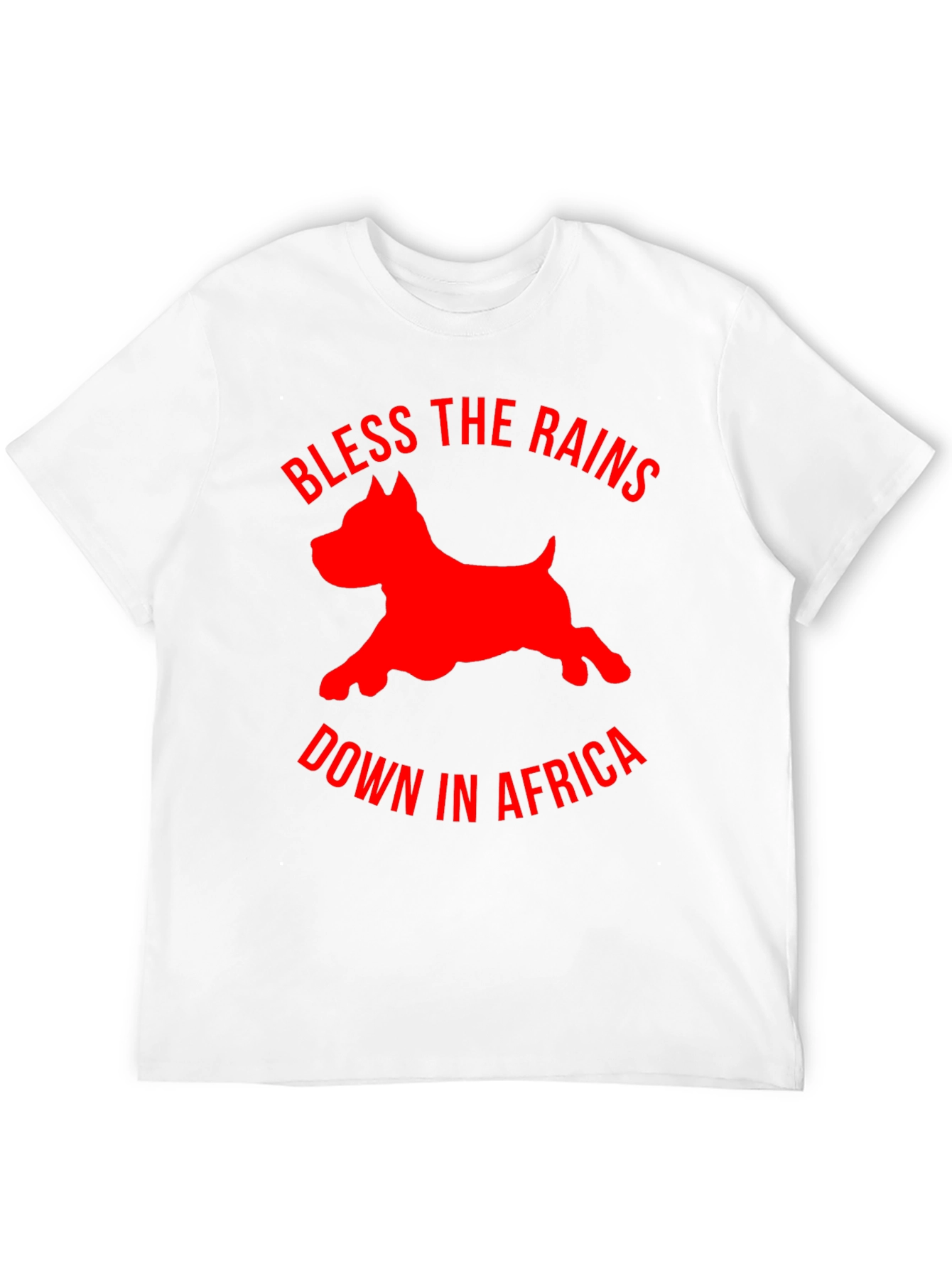 Bless the Rains Dog Graphic Tee - Black
