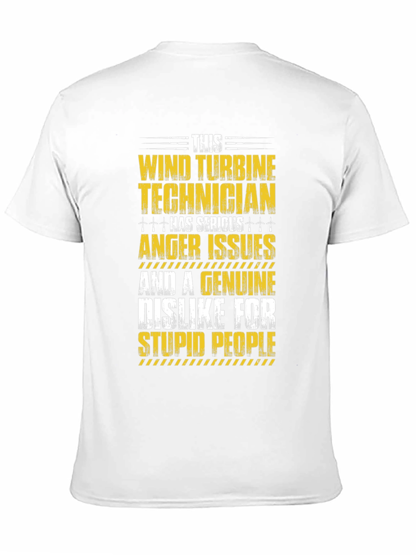 Wind Turbine Technician Serious Anger Issues T-Shirt