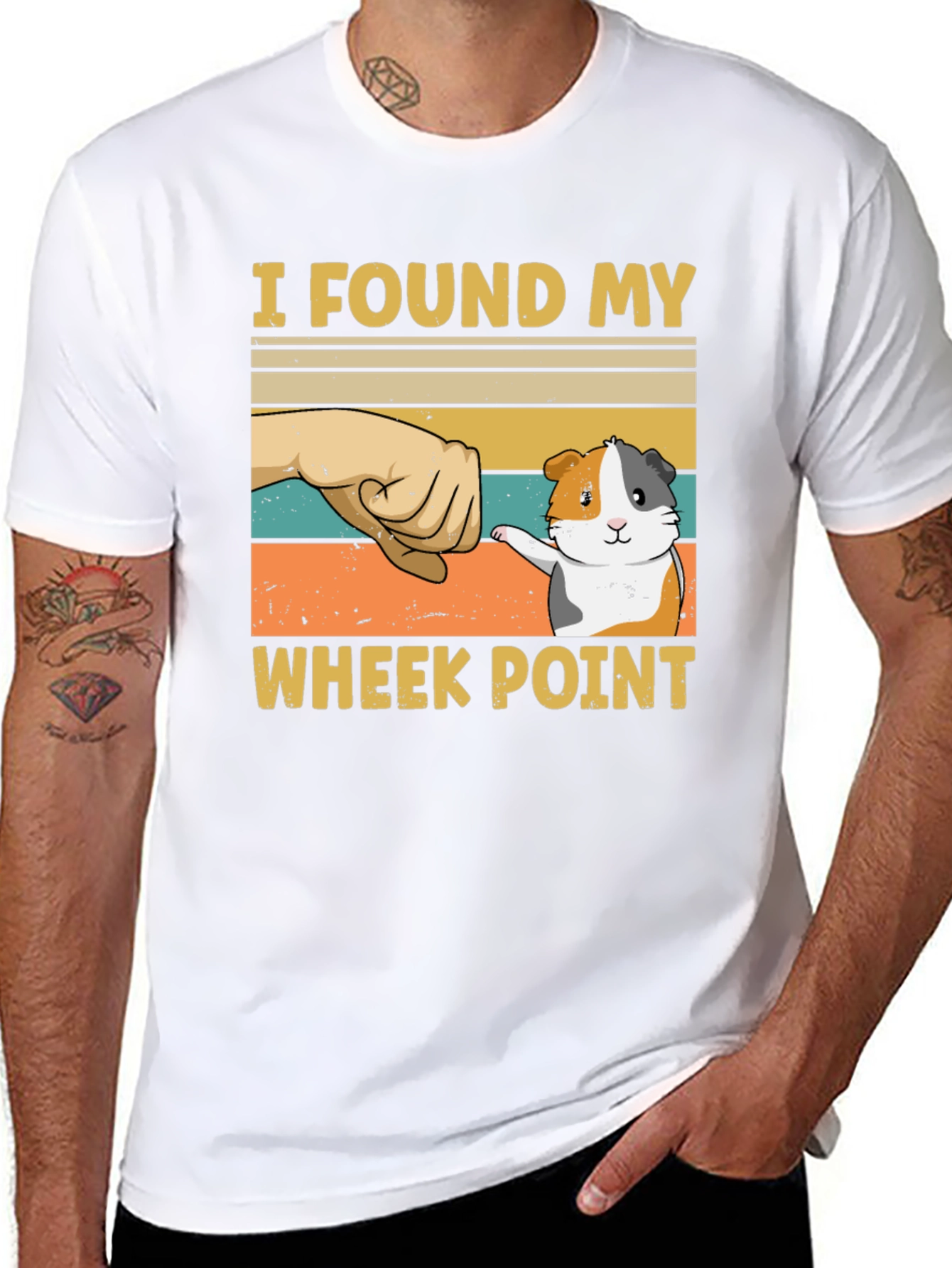 Wheek Point T-Shirt - Guinea Pig Lover Tee