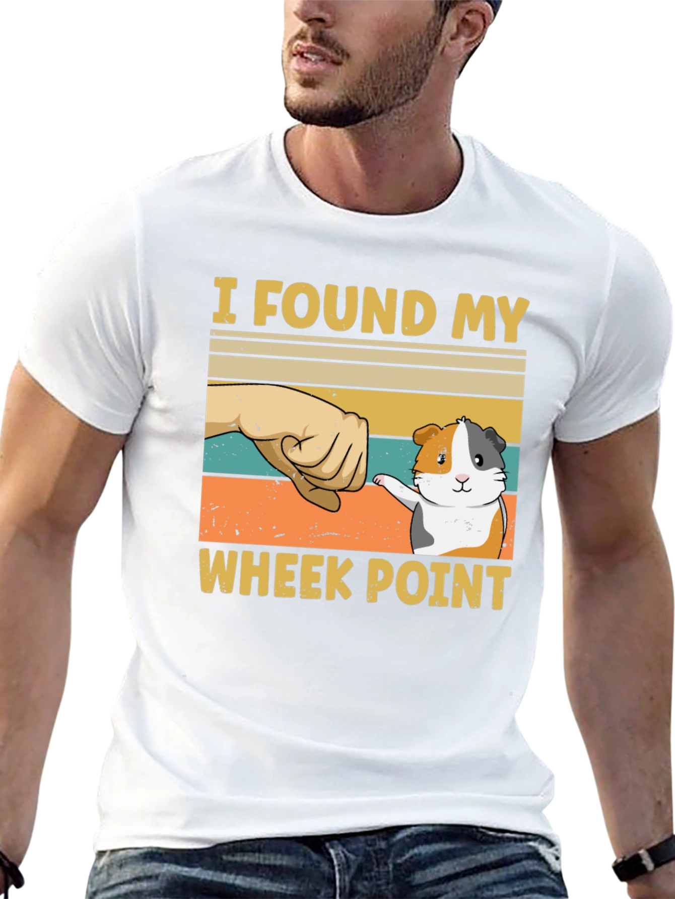 Wheek Point T-Shirt - Guinea Pig Lover Tee