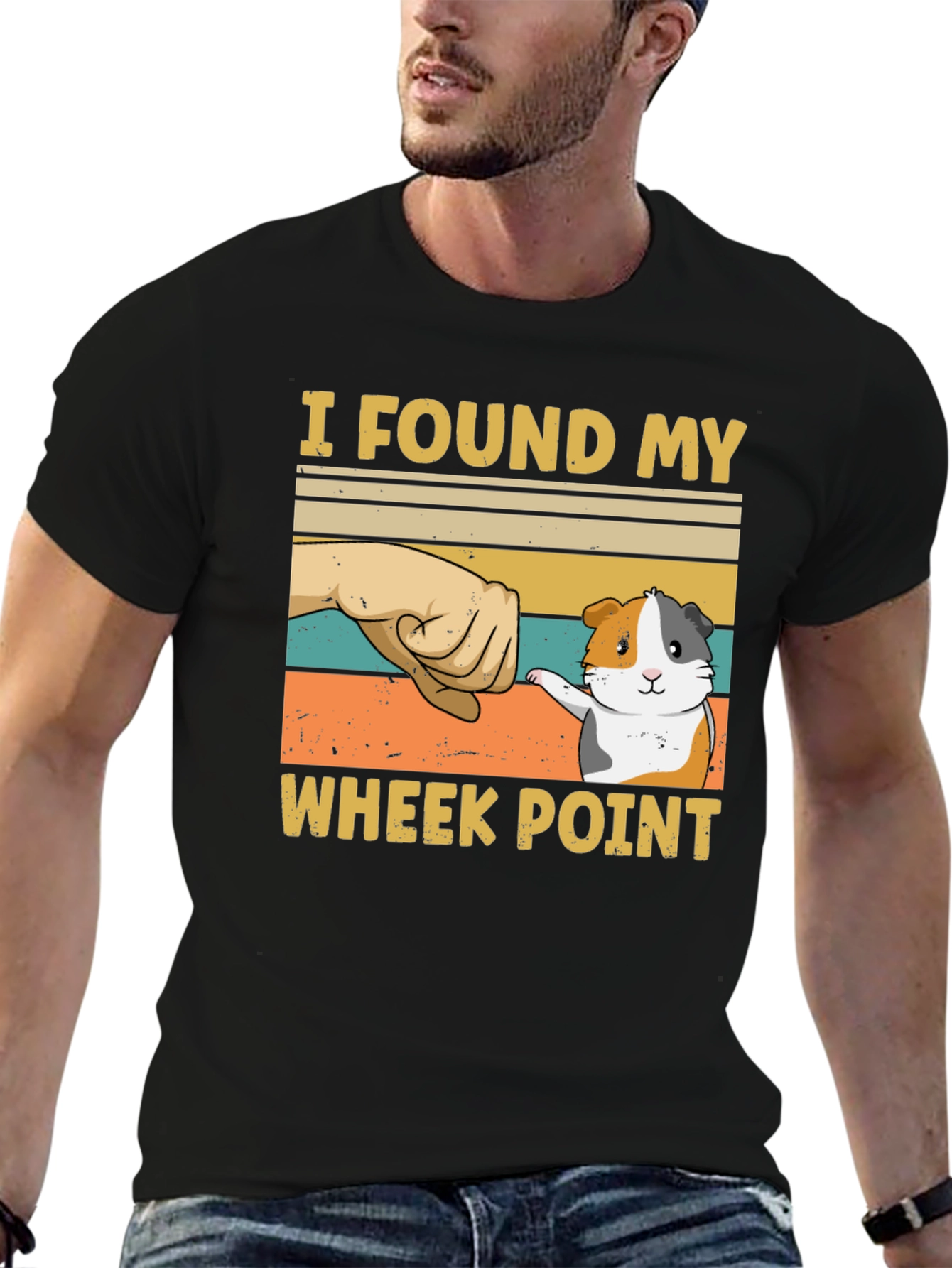 Wheek Point T-Shirt - Guinea Pig Lover Tee
