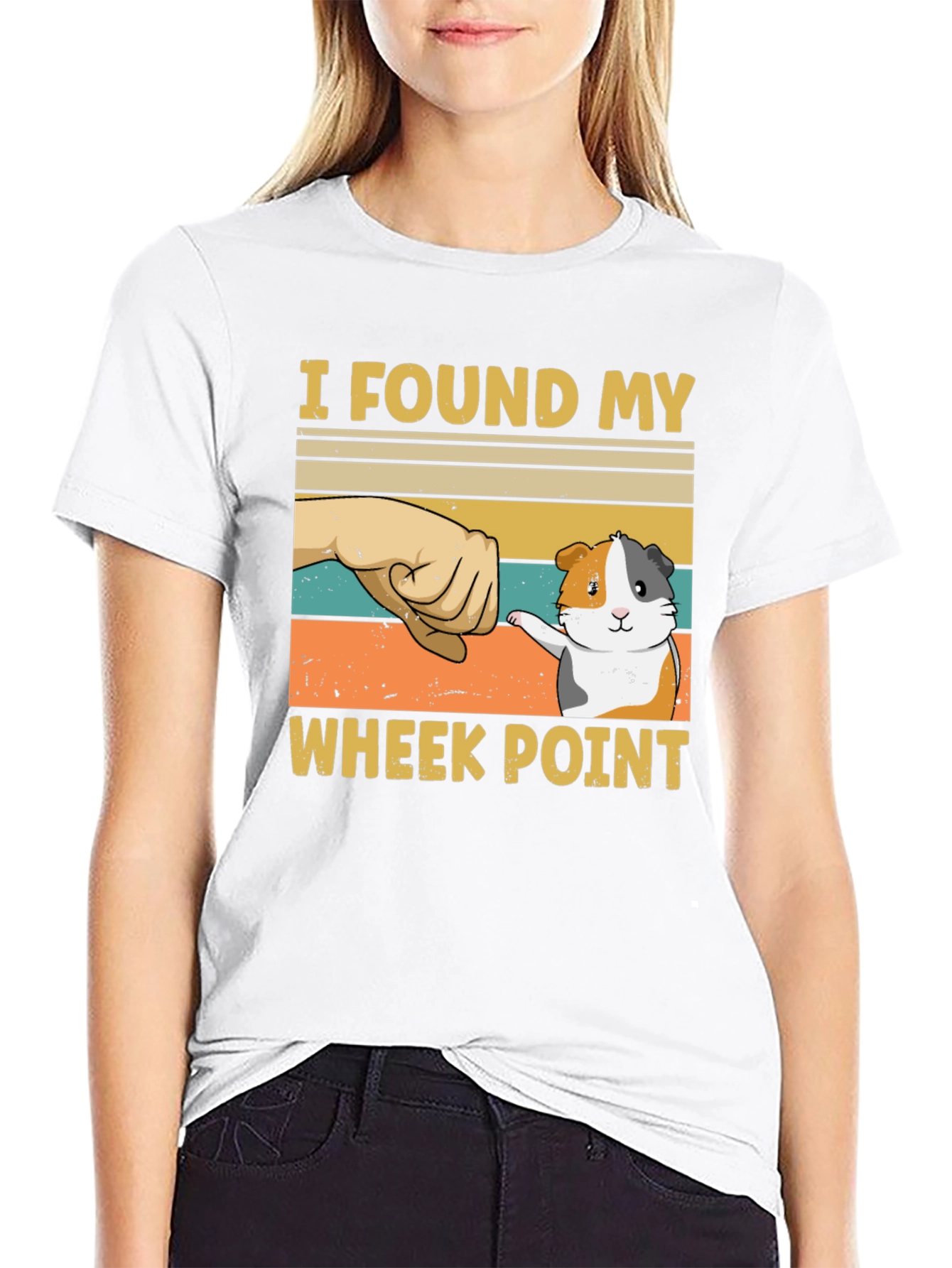 Wheek Point T-Shirt - Guinea Pig Lover Tee