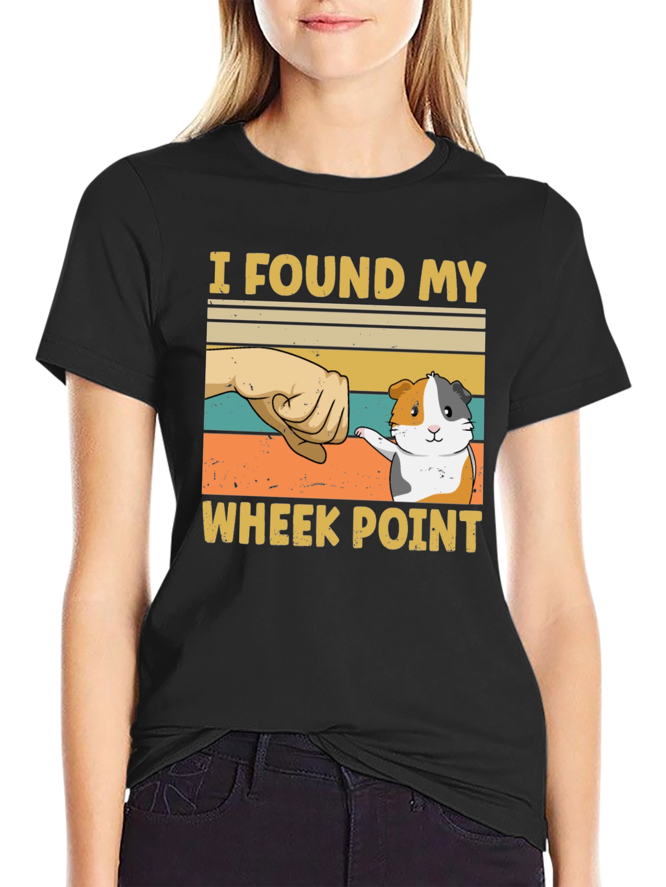Wheek Point T-Shirt - Guinea Pig Lover Tee