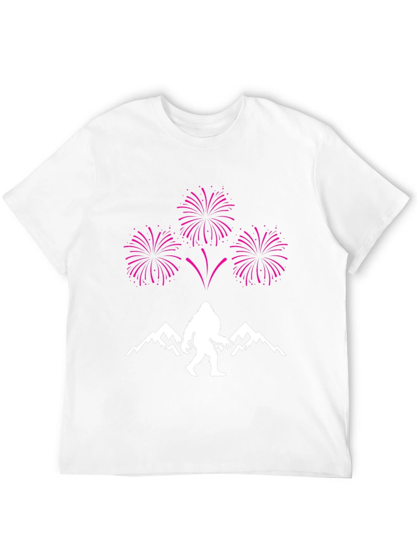 Bigfoot Fireworks Graphic Tee - Black