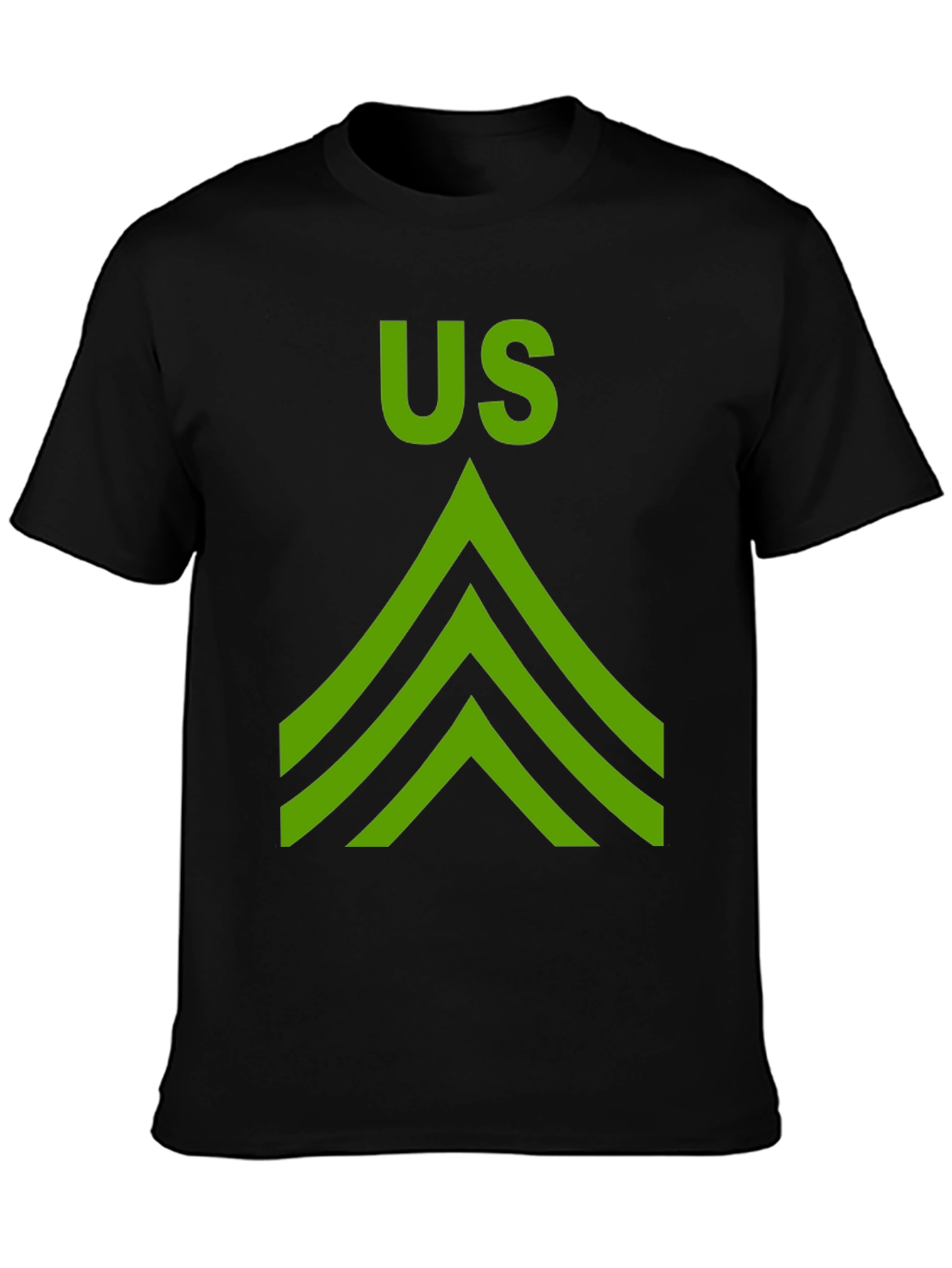 US Army Sergeant Stripes Graphic T-Shirt