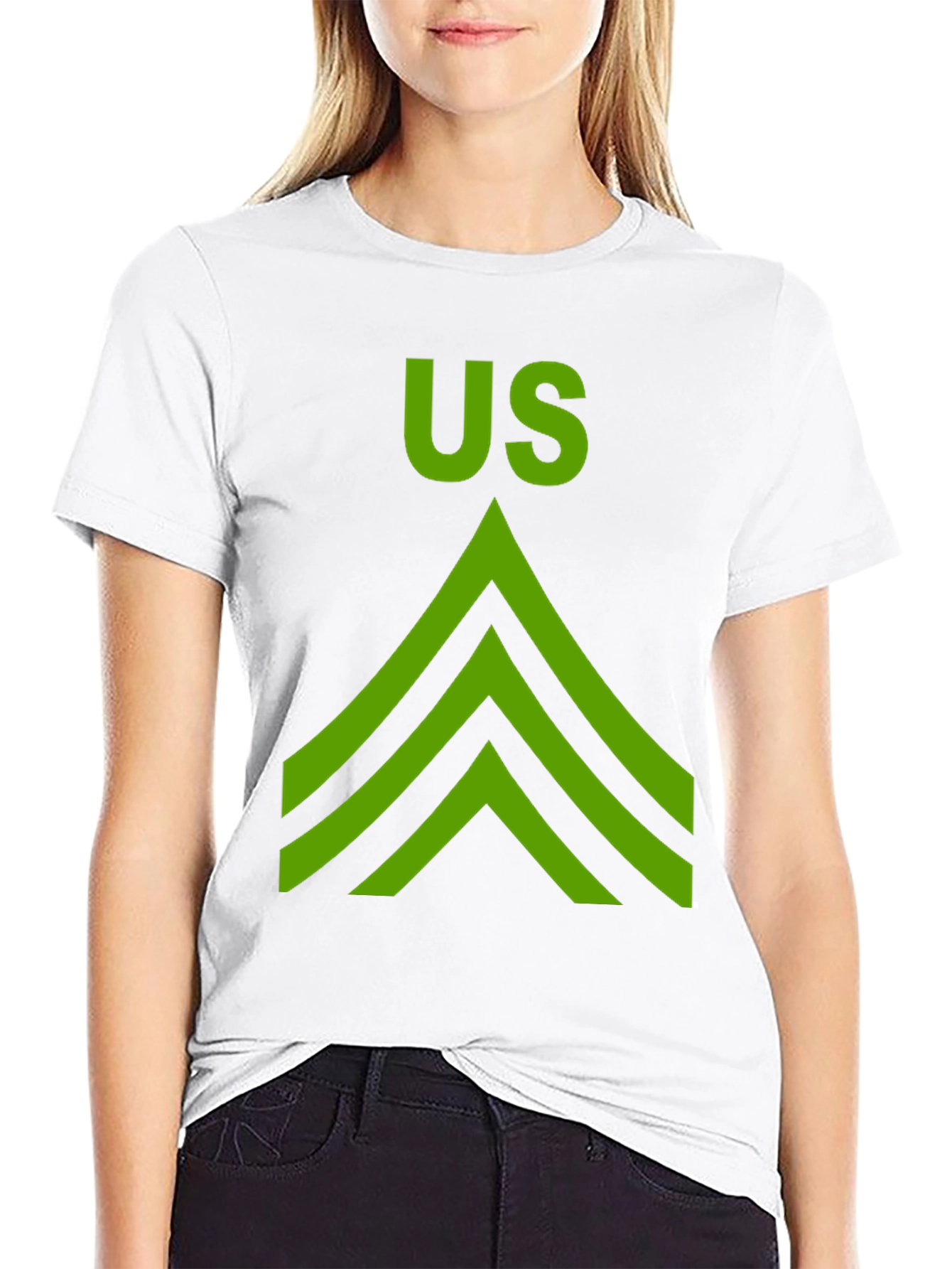 US Army Sergeant Stripes Graphic T-Shirt