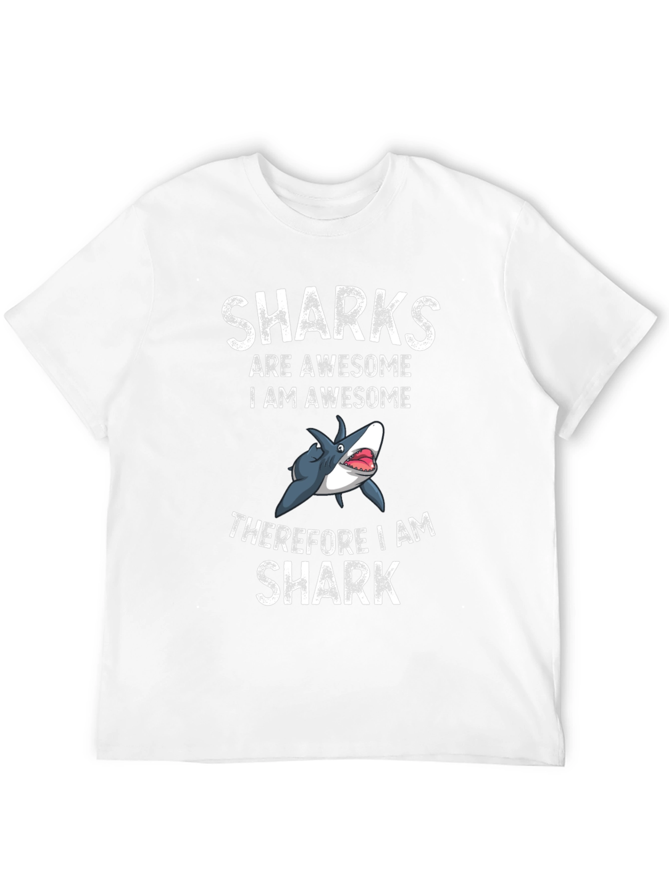 Awesome Shark Graphic T-Shirt