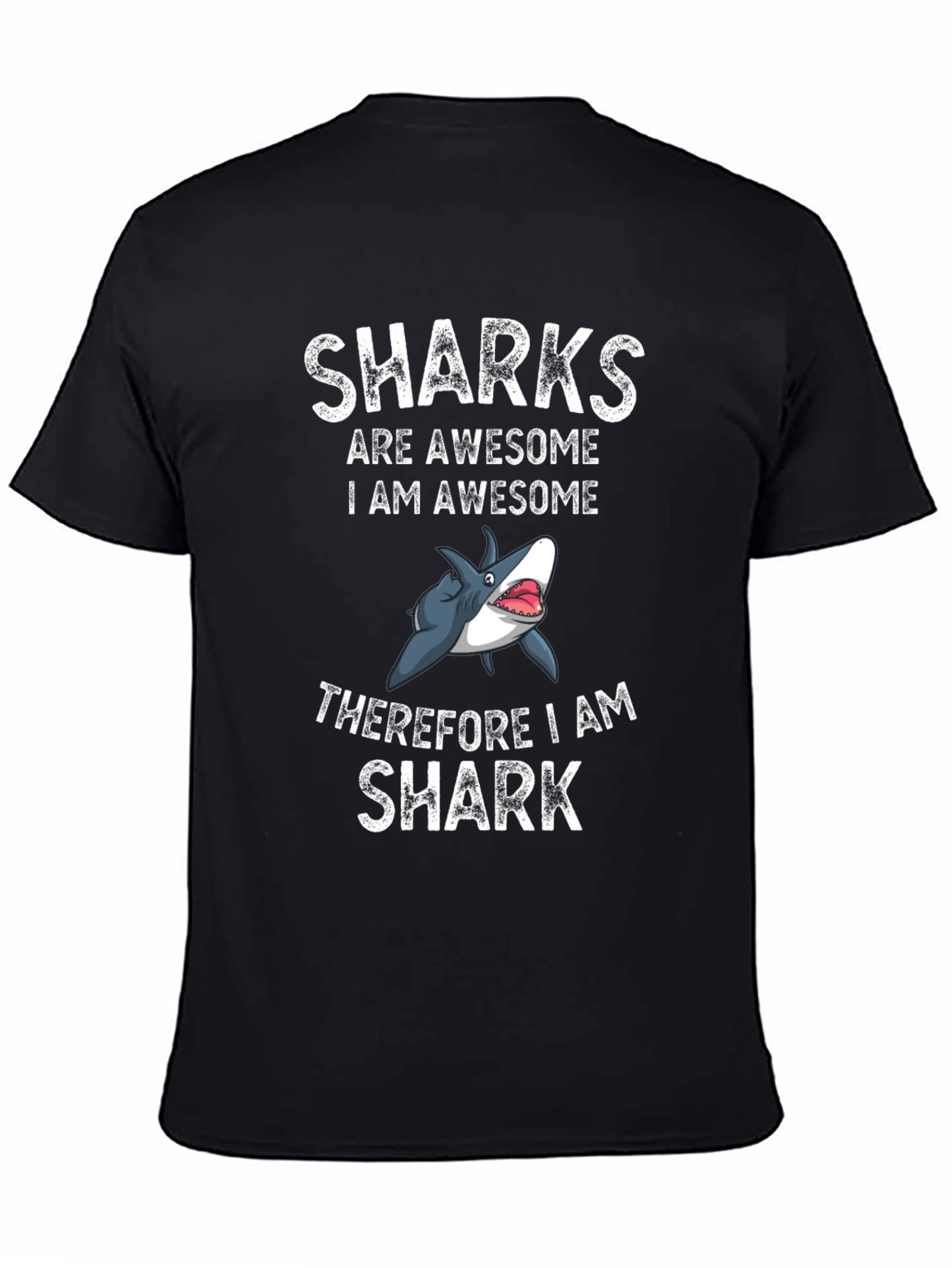 Awesome Shark Graphic T-Shirt
