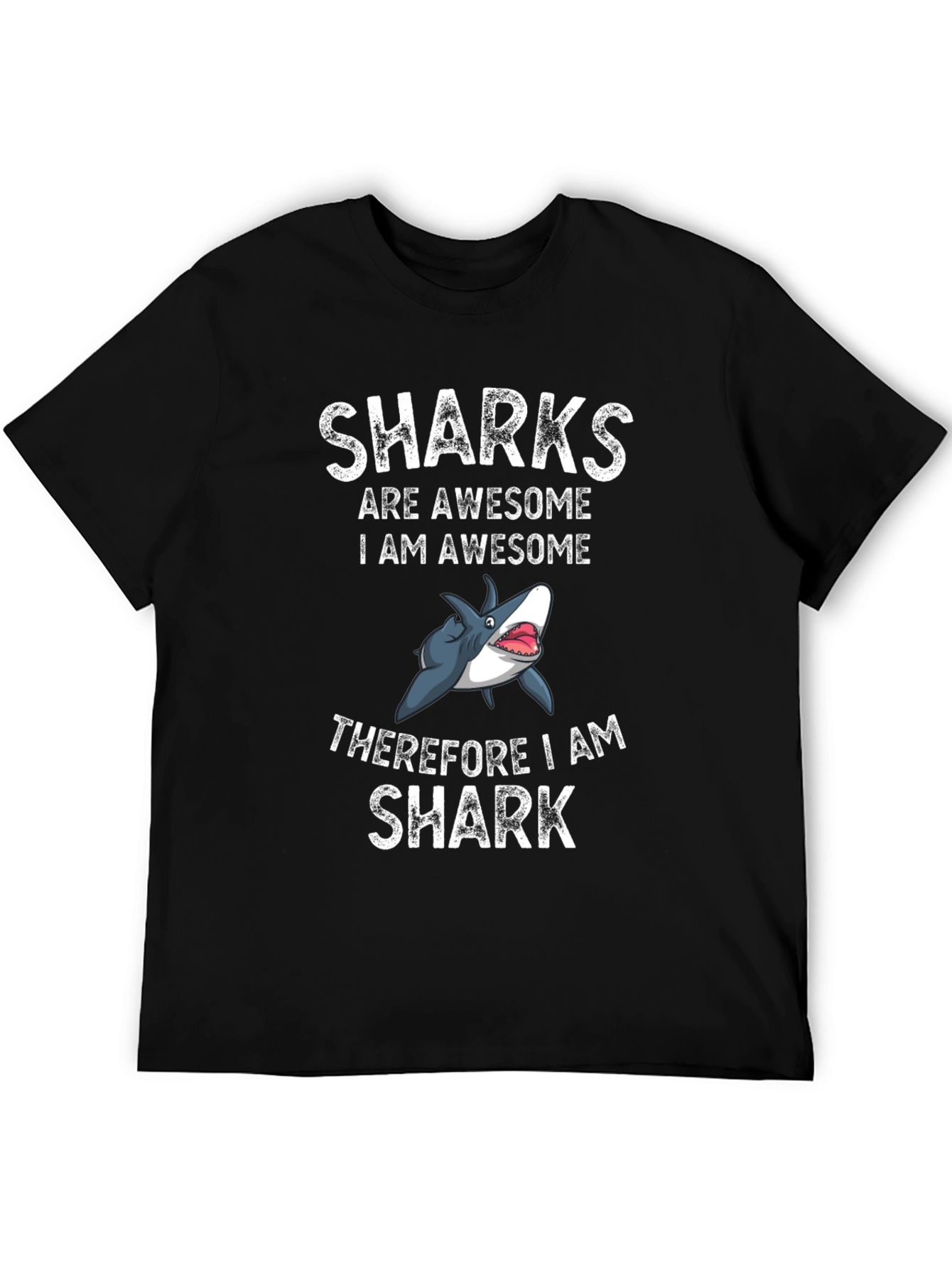 Awesome Shark Graphic T-Shirt