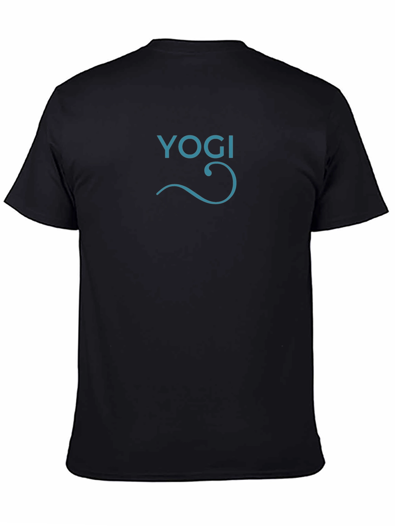 Yogi Graphic Tee - Comfortable Black Cotton T-Shirt