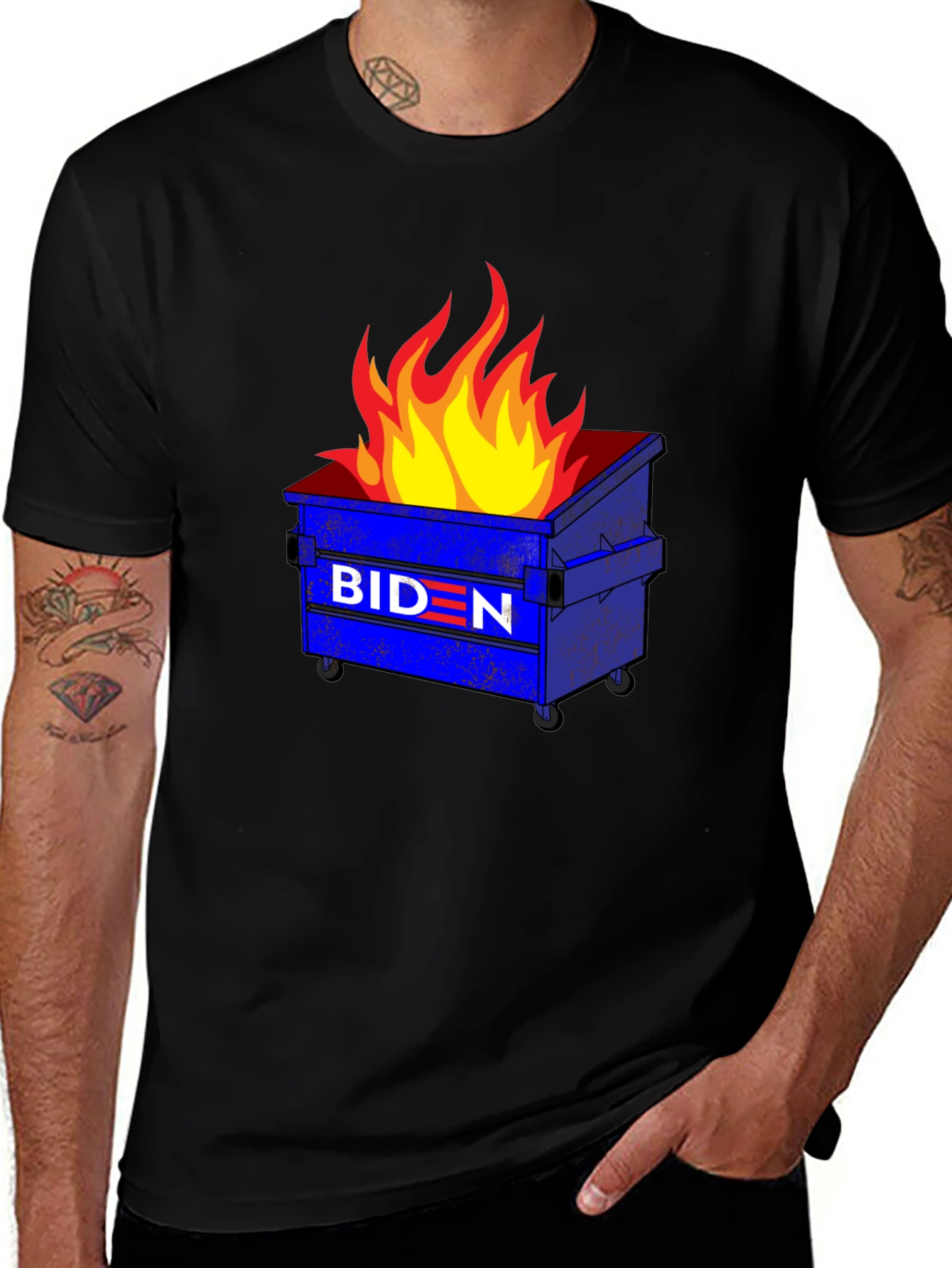 Biden Dumpster Fire T-Shirt
