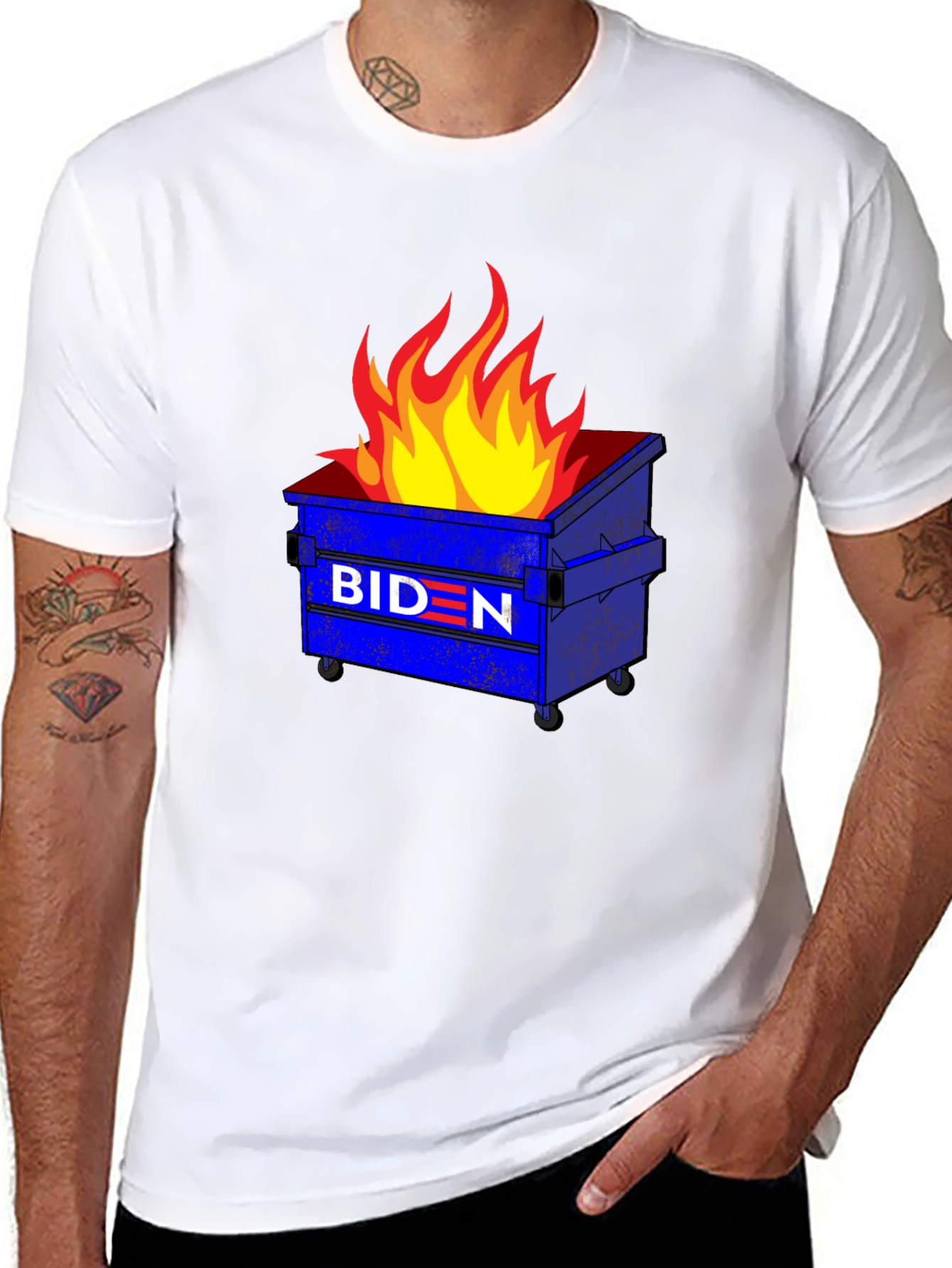 Biden Dumpster Fire T-Shirt