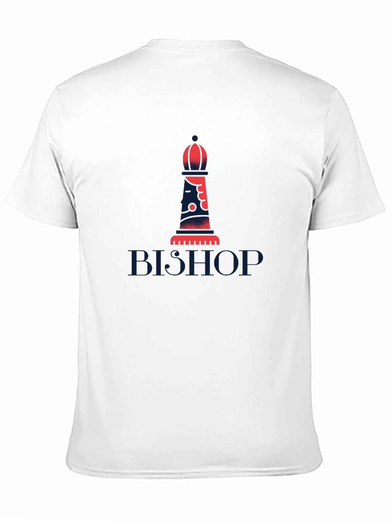 Bishop Chess Piece Graphic T-Shirt