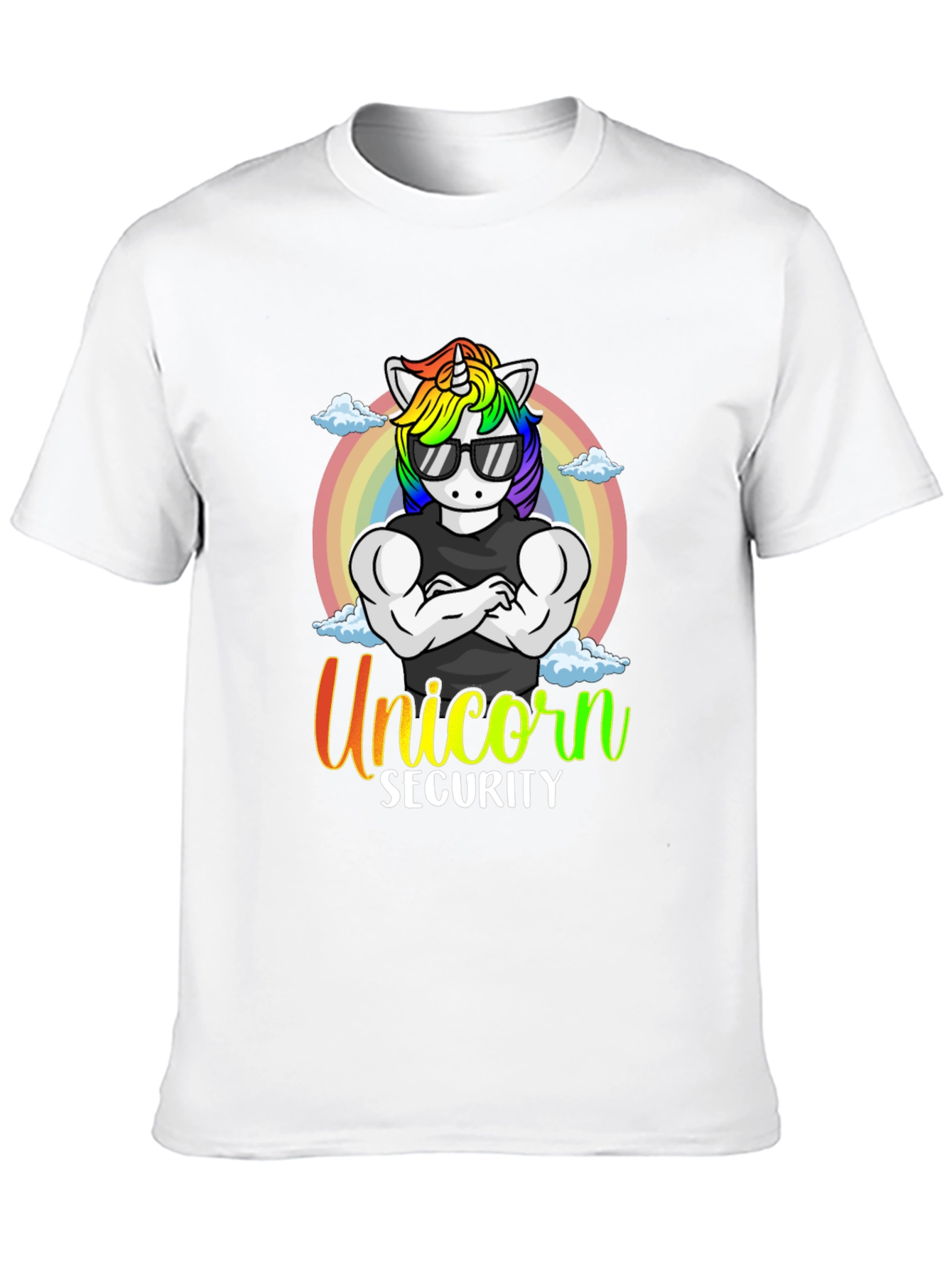 Unicorn Security Graphic T-Shirt