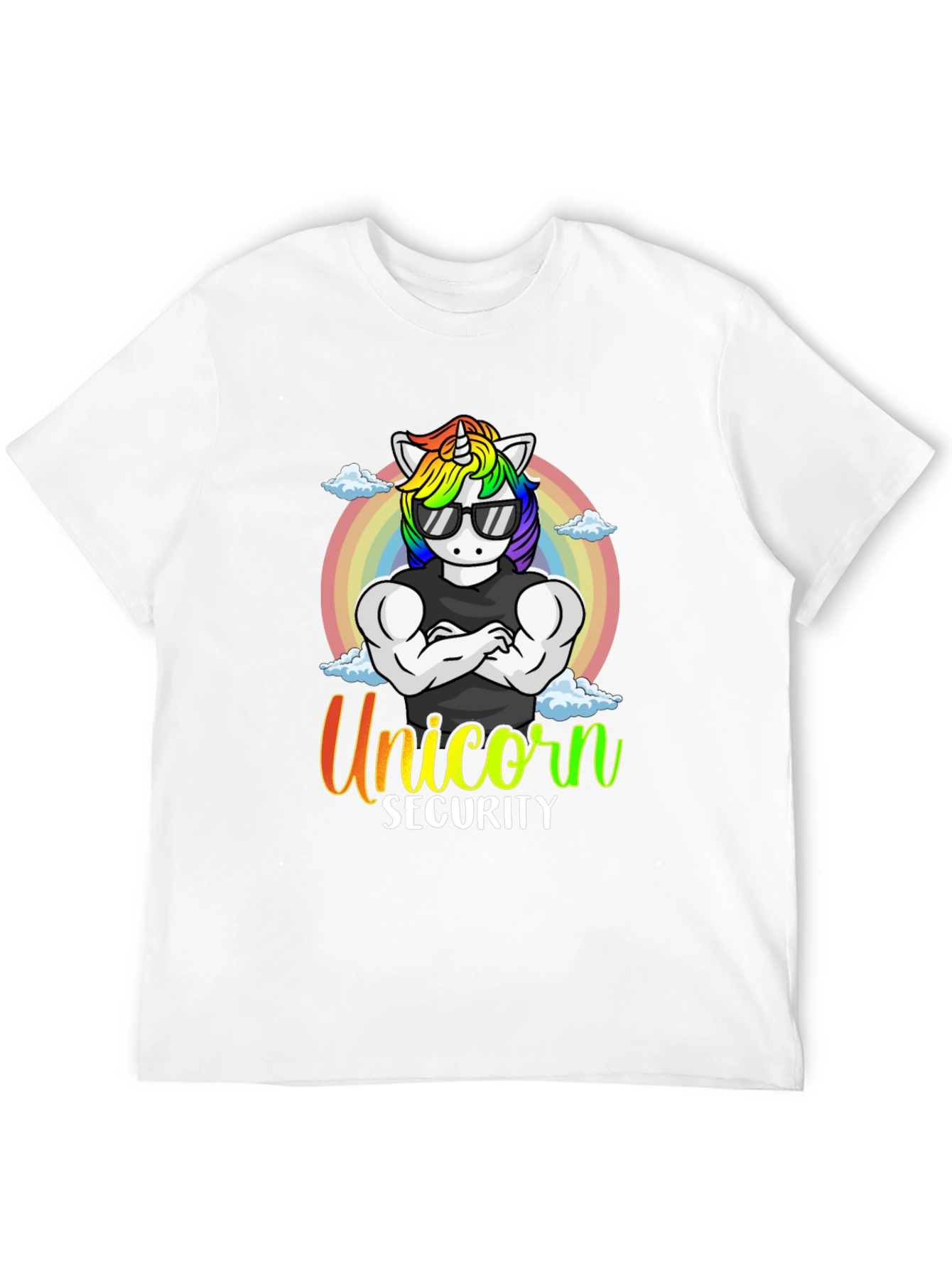 Unicorn Security Graphic T-Shirt