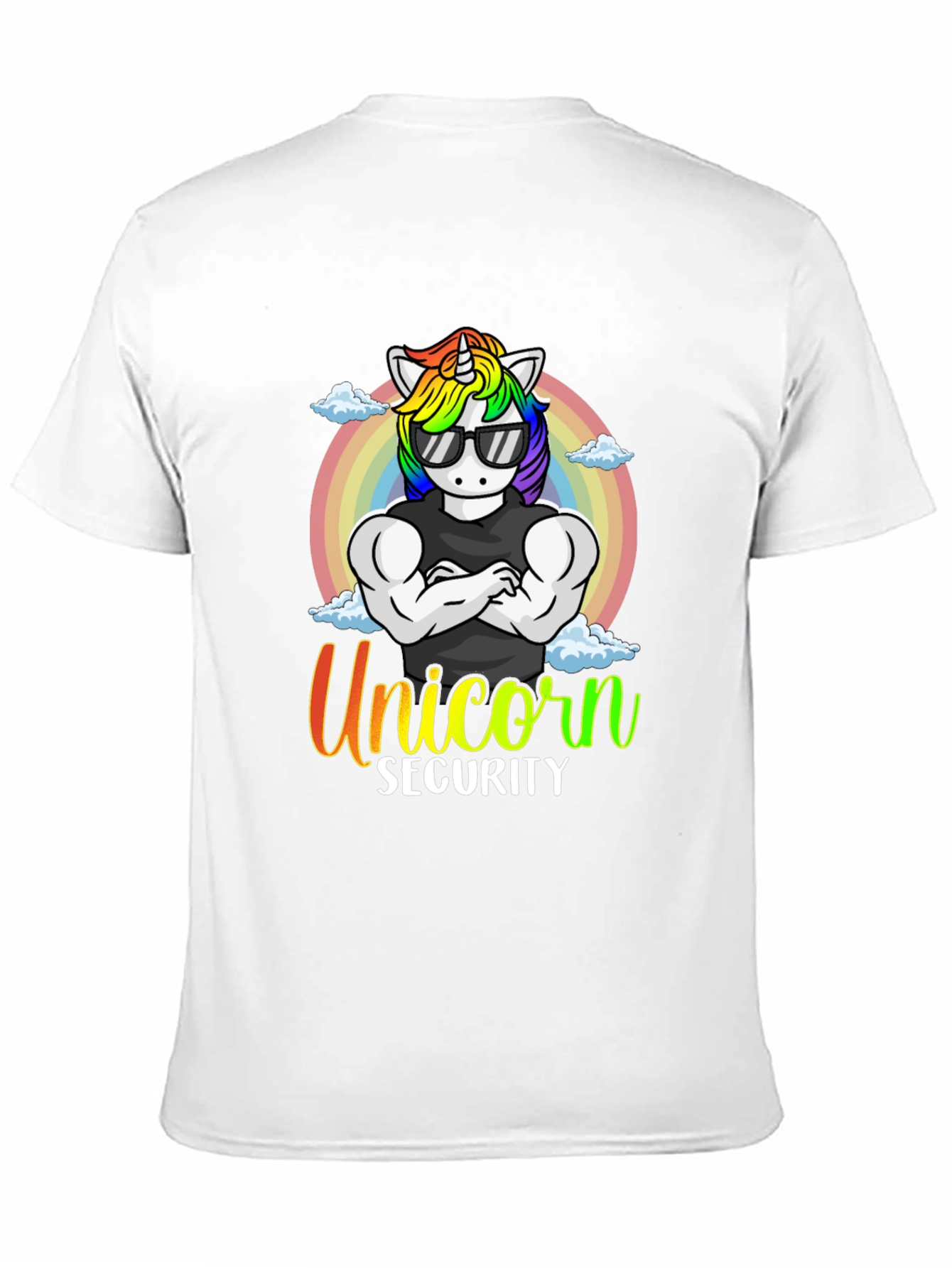 Unicorn Security Graphic T-Shirt