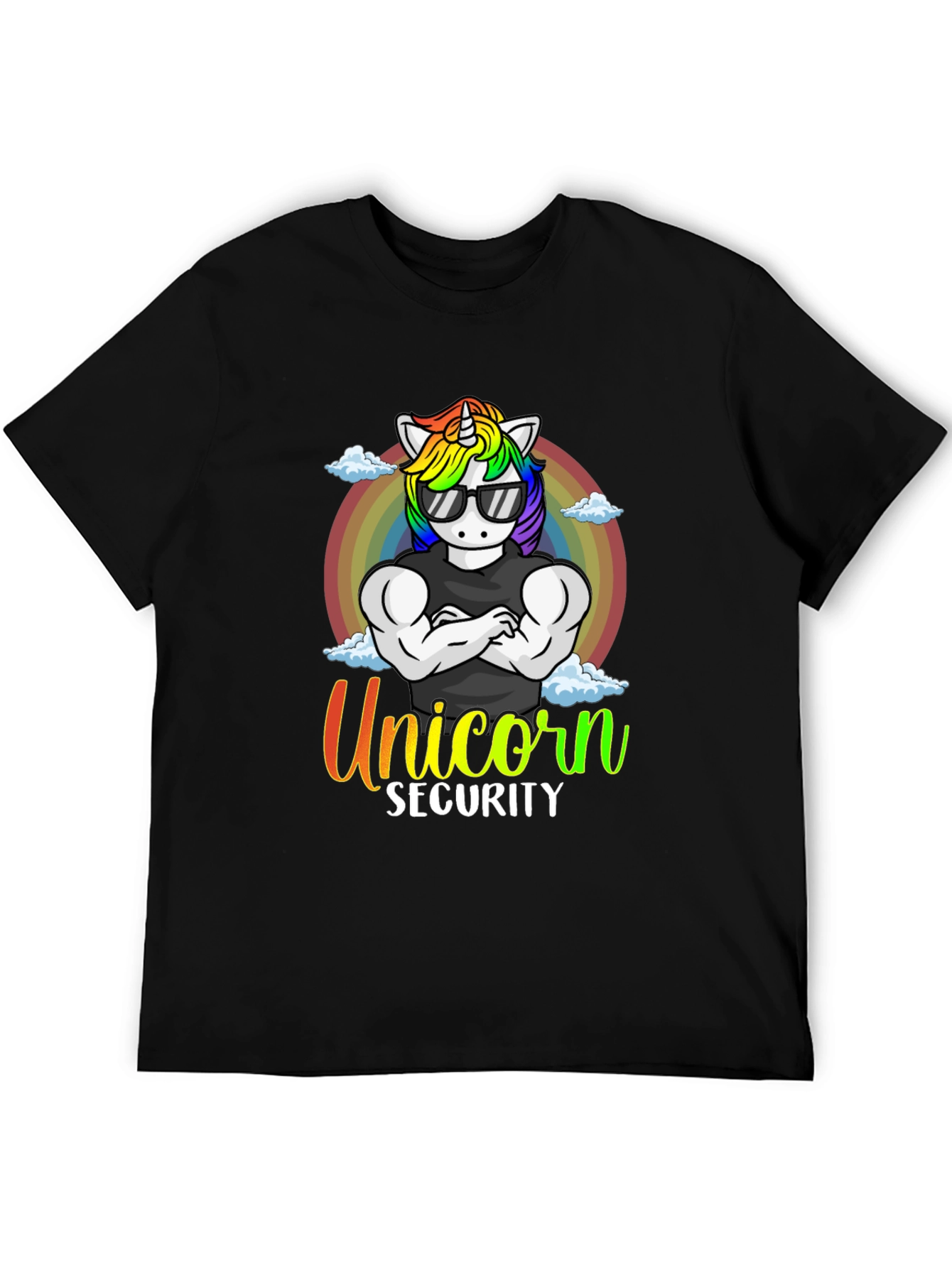Unicorn Security Graphic T-Shirt
