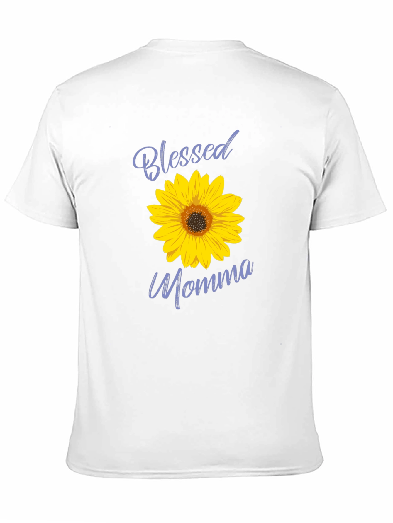 Blessed Momma Sunflower Graphic Tee
