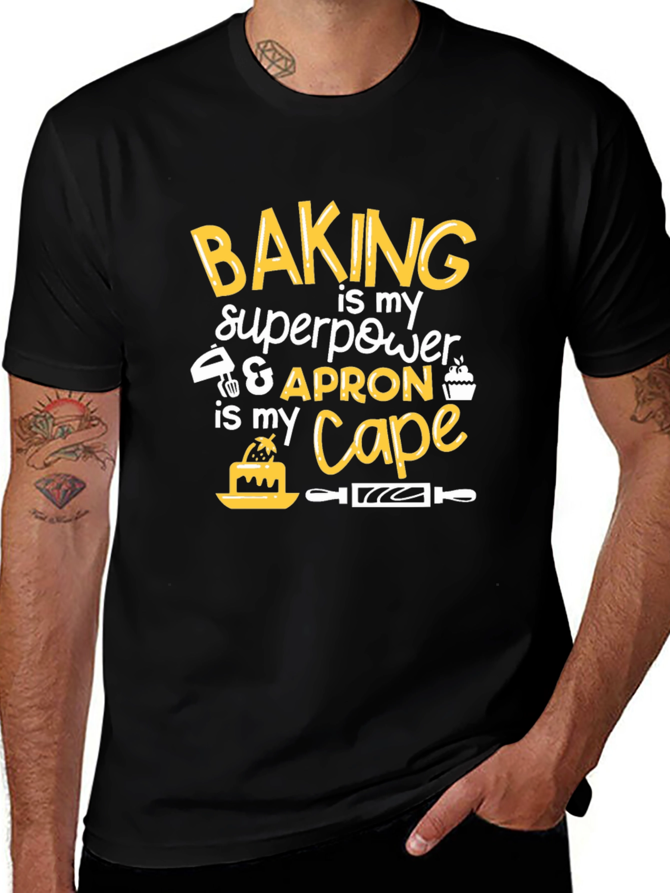 Baking Superpower T-Shirt - Funny Baker Tee