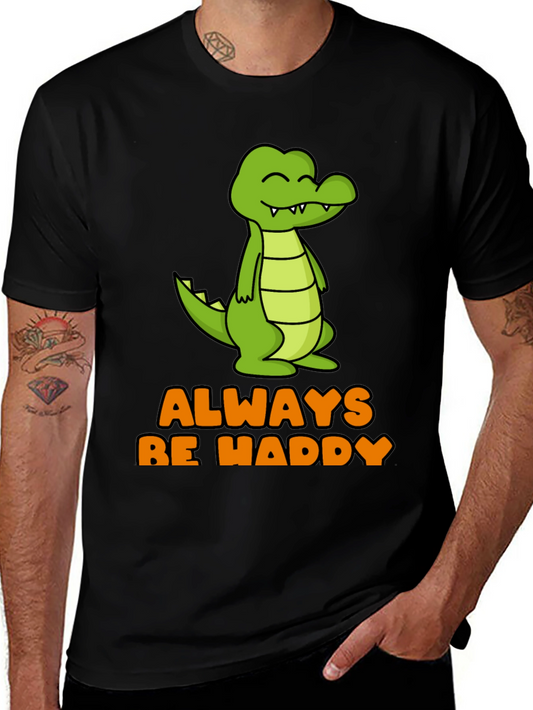 Always Be Haddy Crocodile Graphic Tee