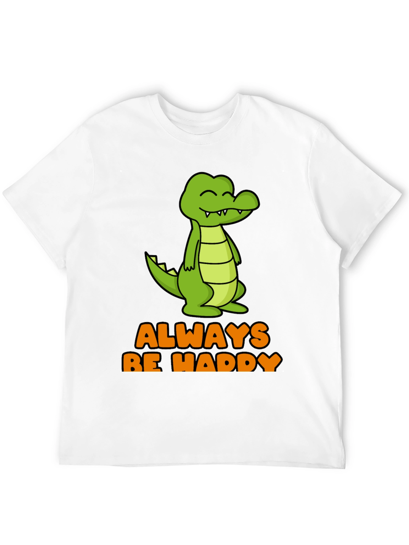 Always Be Haddy Crocodile Graphic Tee