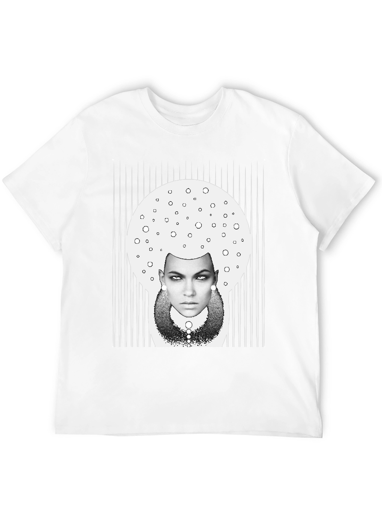 Abstract Woman Graphic Tee