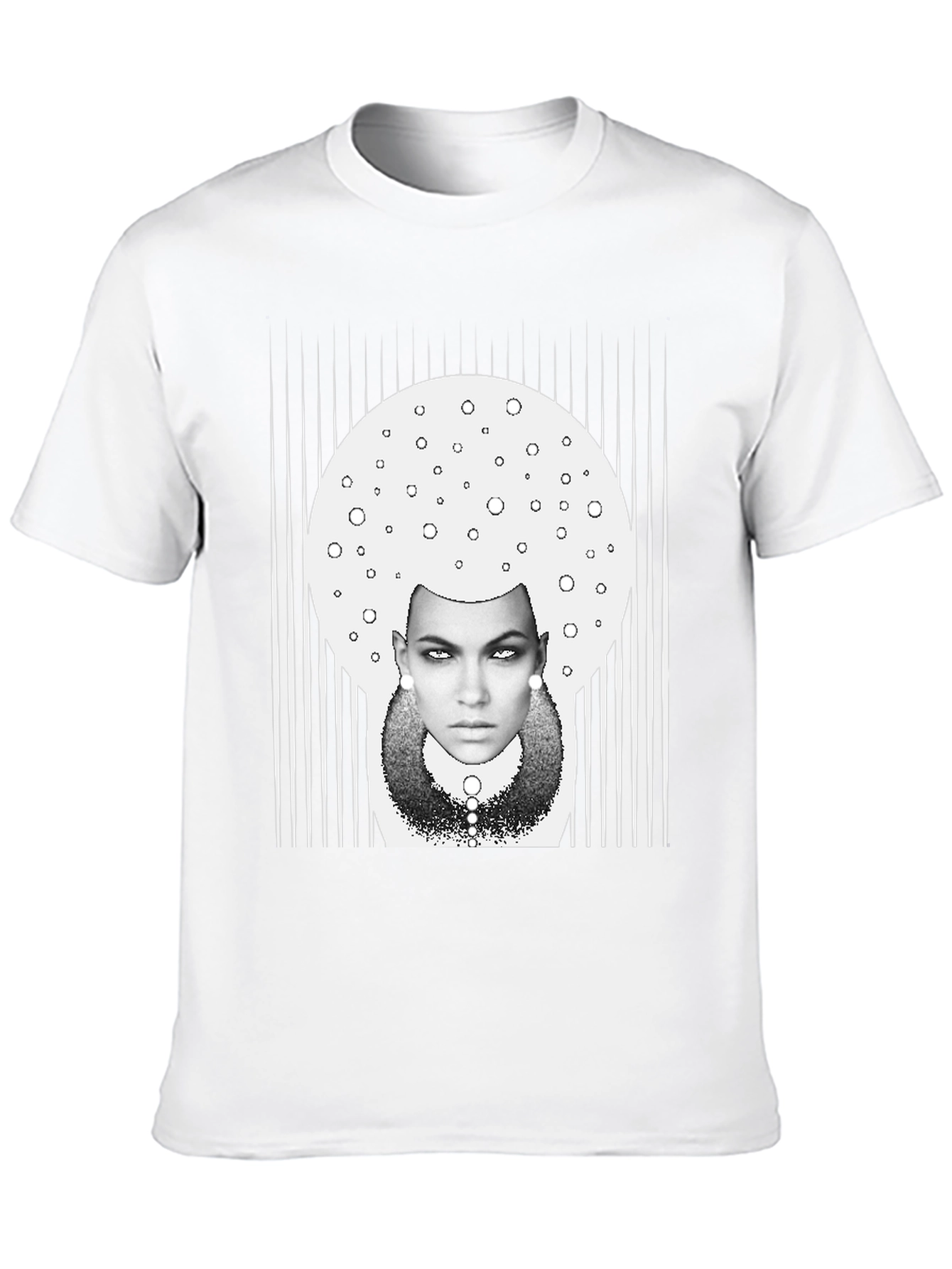 Abstract Woman Graphic Tee