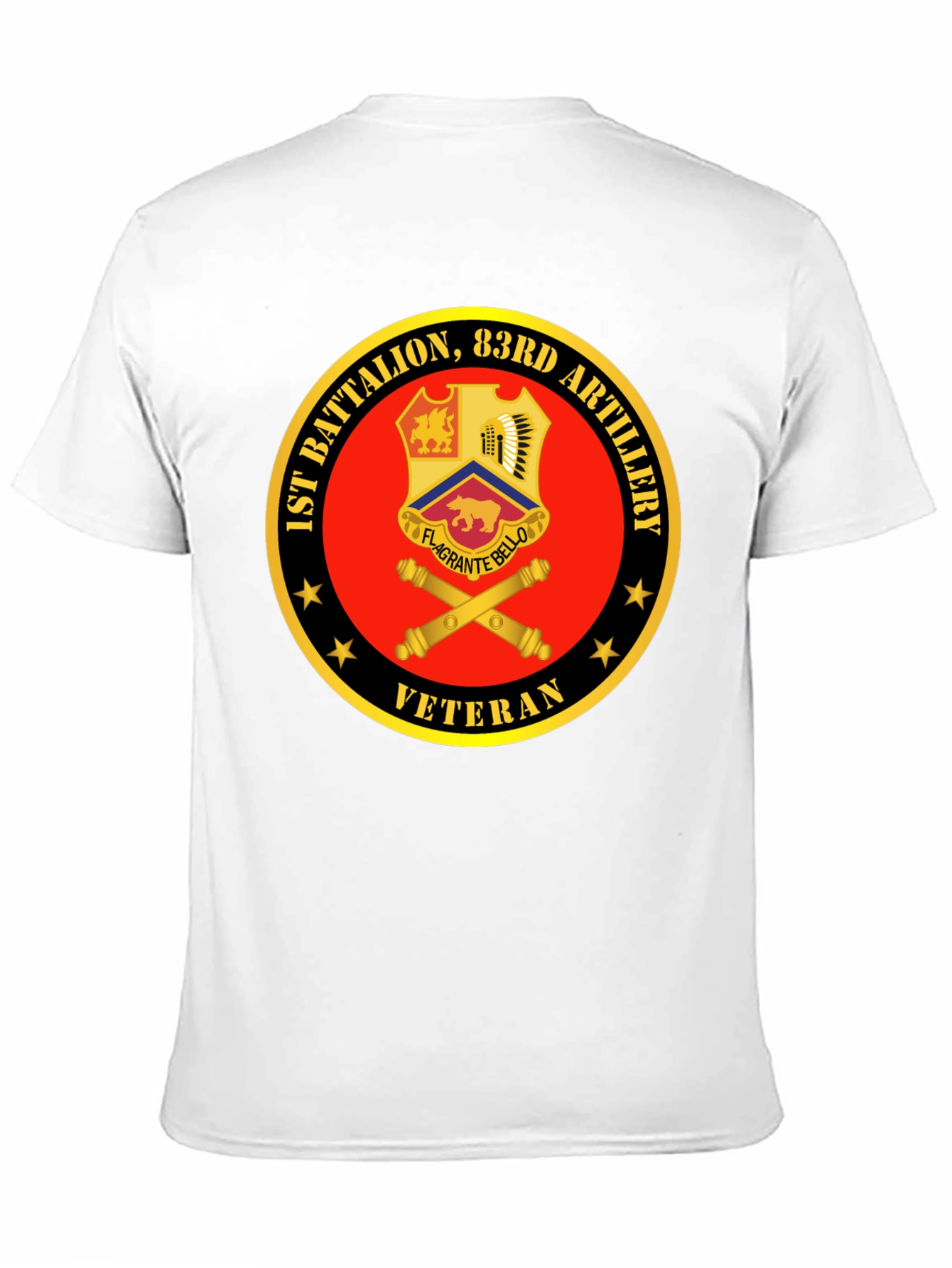 1st Battalion 83rd Artillery Veteran T-Shirt