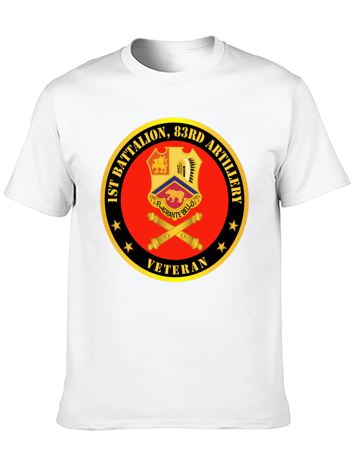 1st Battalion 83rd Artillery Veteran T-Shirt