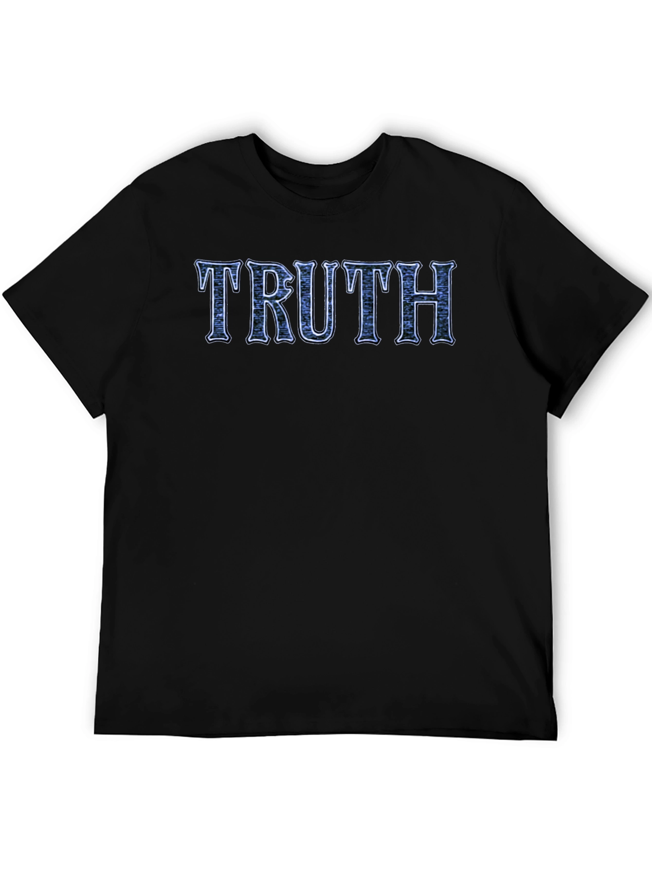 Truth Graphic Tee - Black Casual T-Shirt
