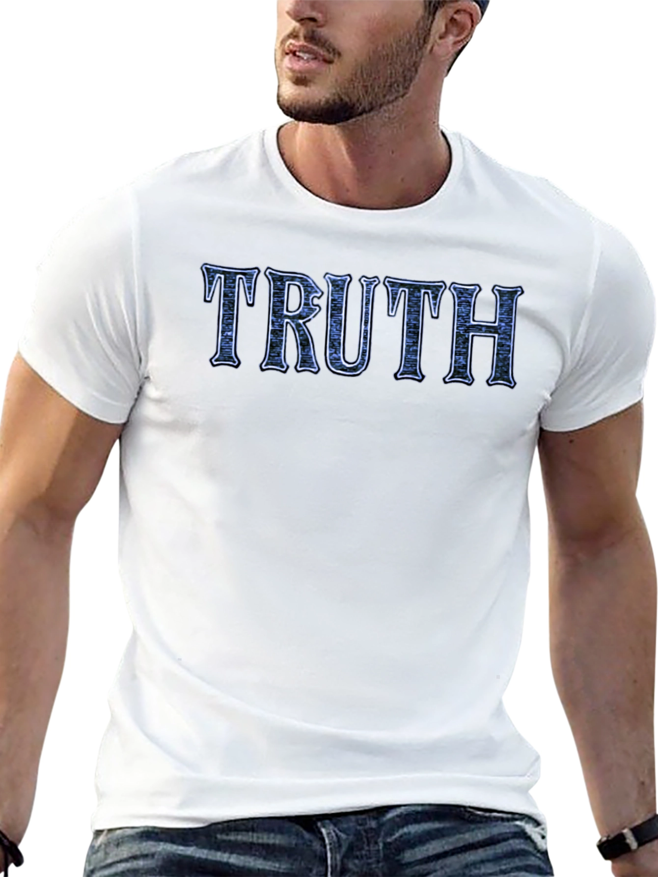 Truth Graphic Tee - Black Casual T-Shirt