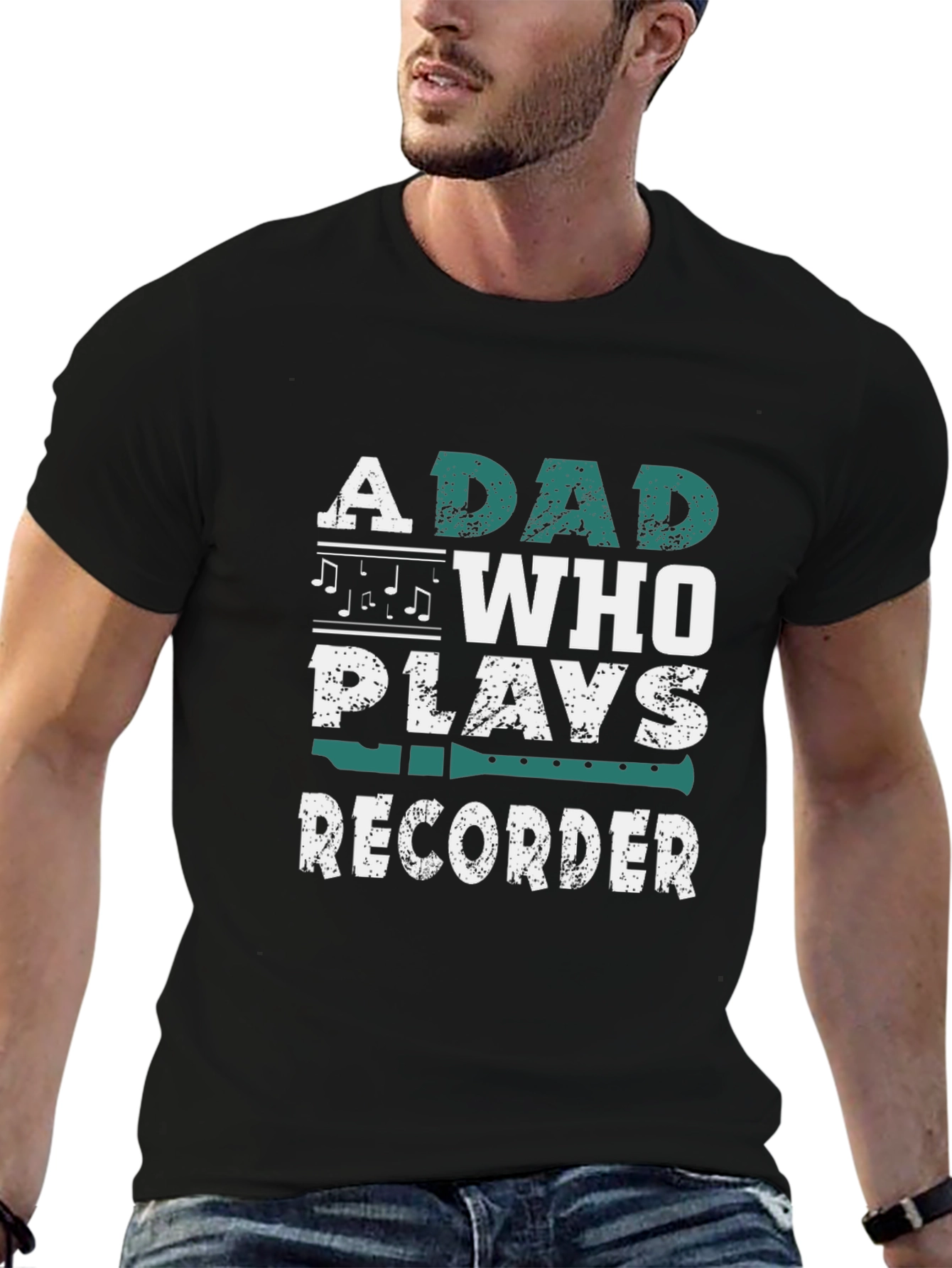 A Dad Who Plays Recorder T-Shirt