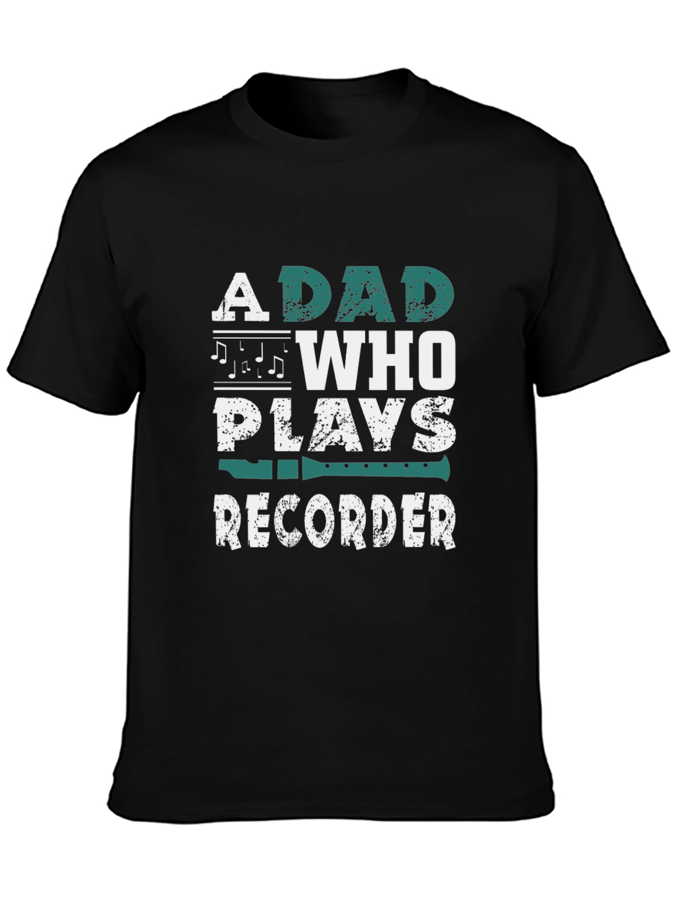 A Dad Who Plays Recorder T-Shirt