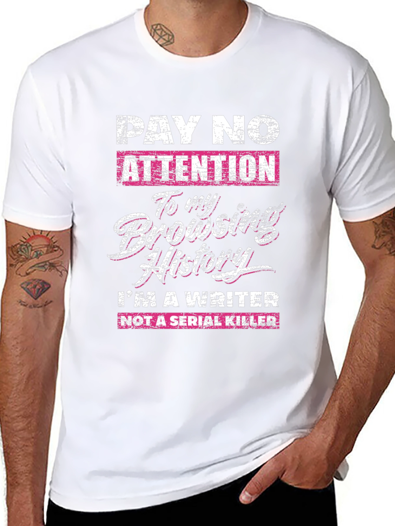Writer Novelty Graphic Tee