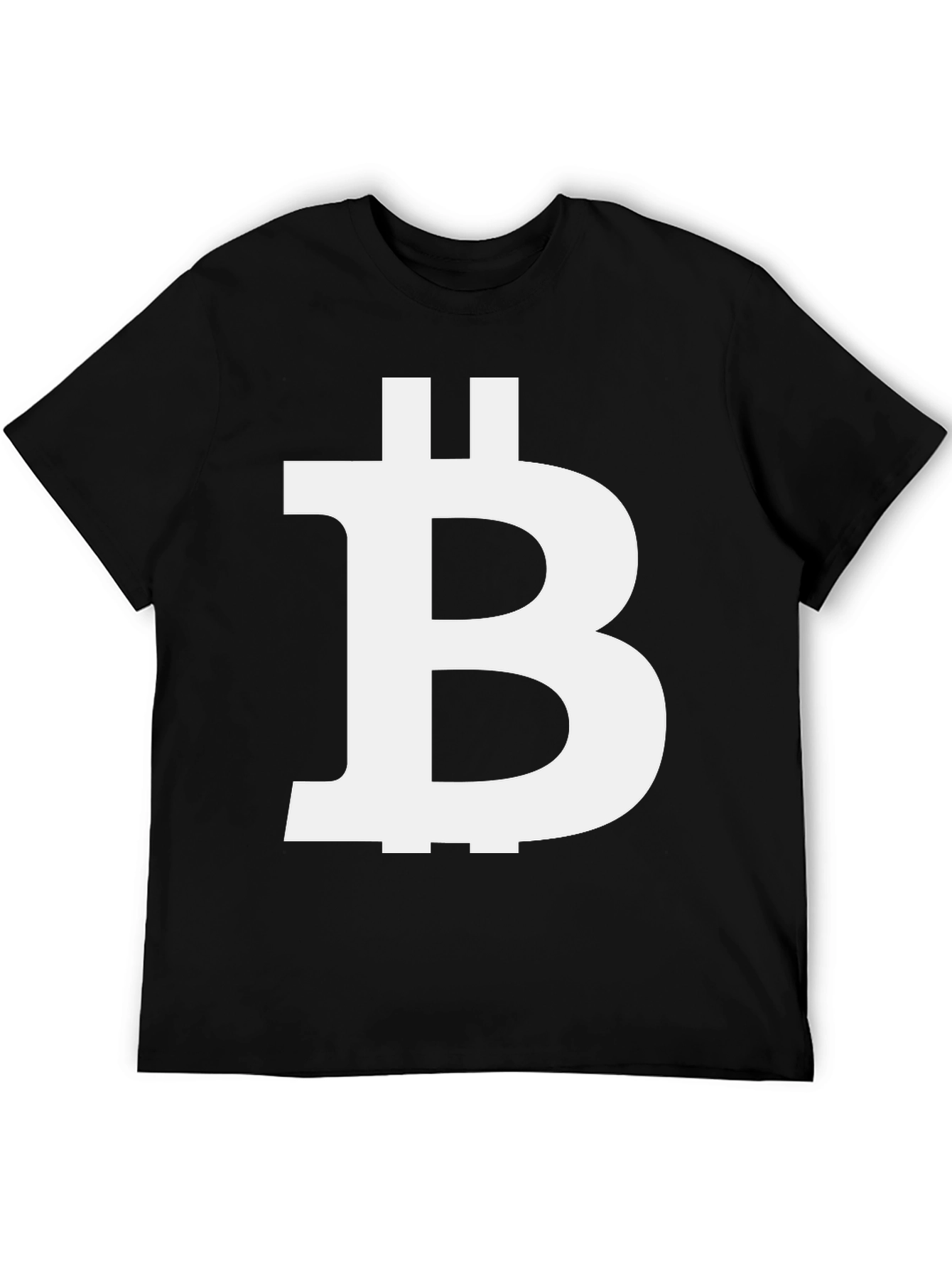 Bitcoin Logo Black T-Shirt