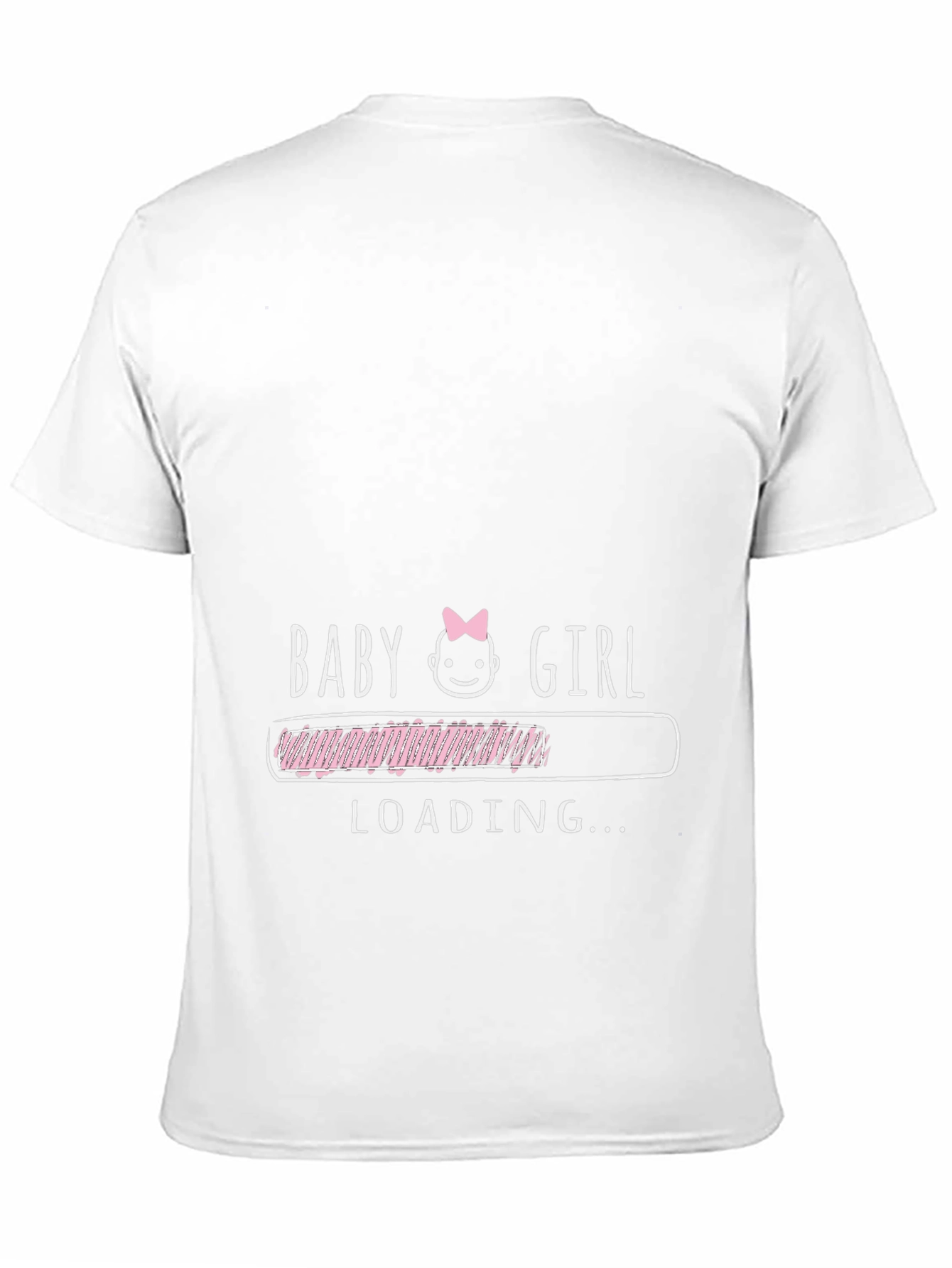 Baby Girl Loading T-Shirt - New Dad Gift