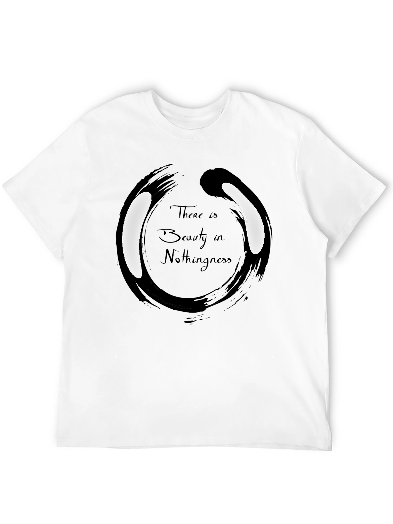 Beauty in Nothingness Black T-Shirt