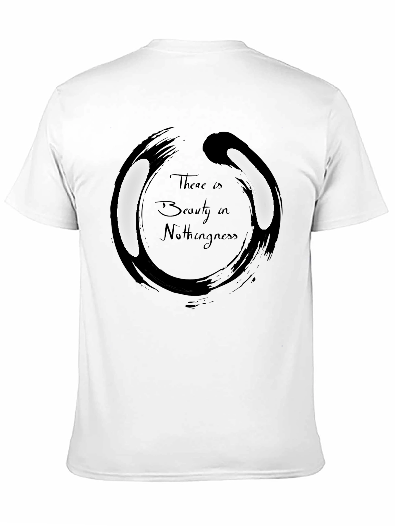 Beauty in Nothingness Black T-Shirt