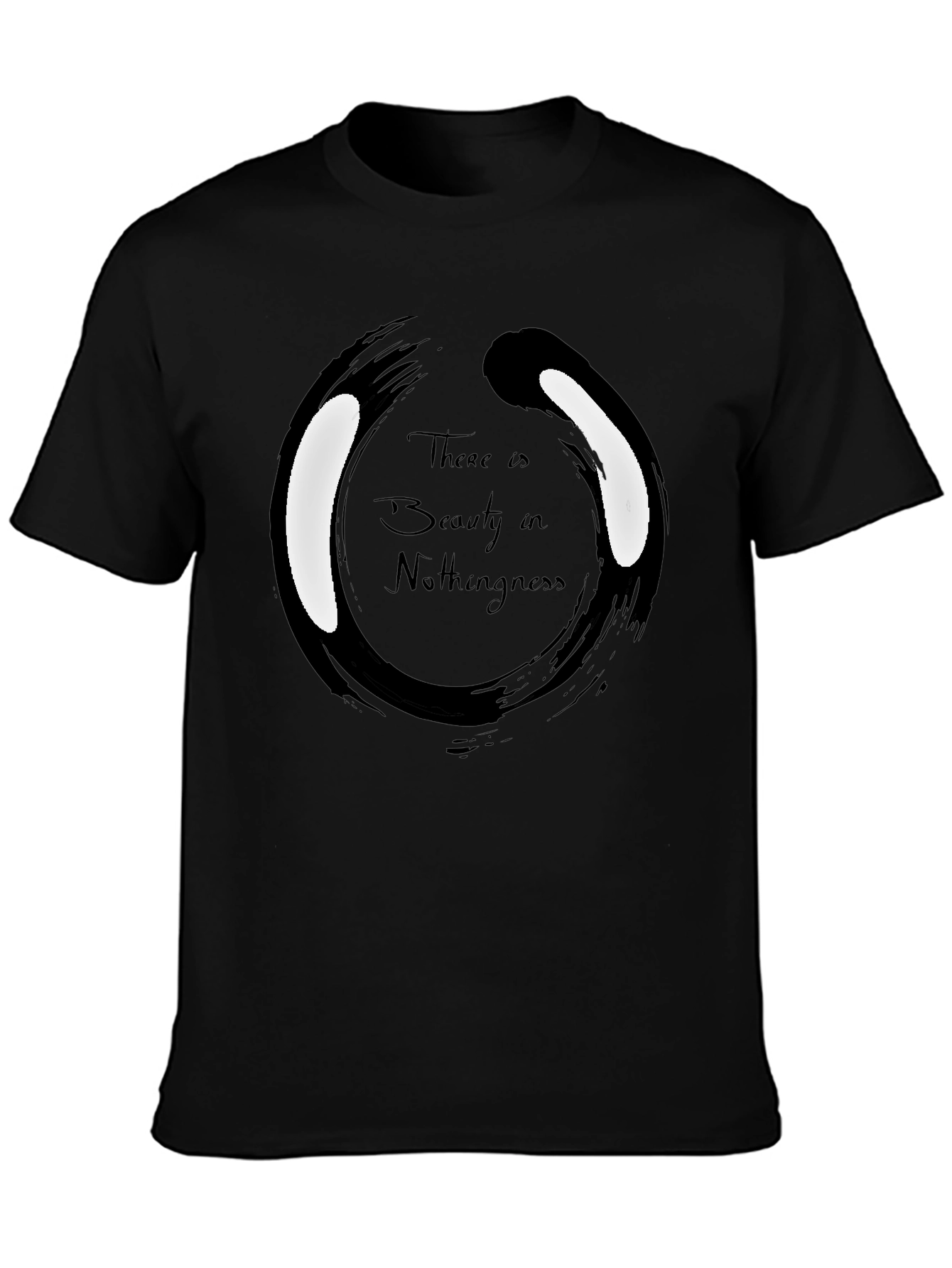 Beauty in Nothingness Black T-Shirt