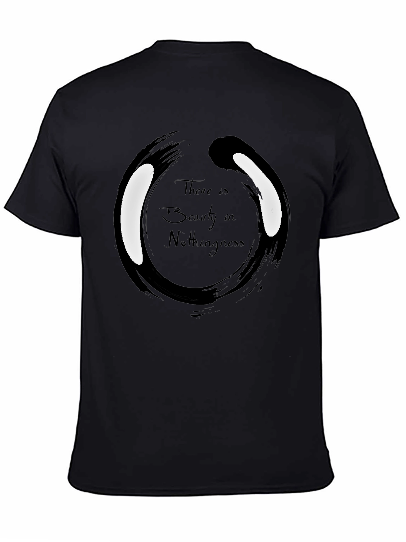 Beauty in Nothingness Black T-Shirt