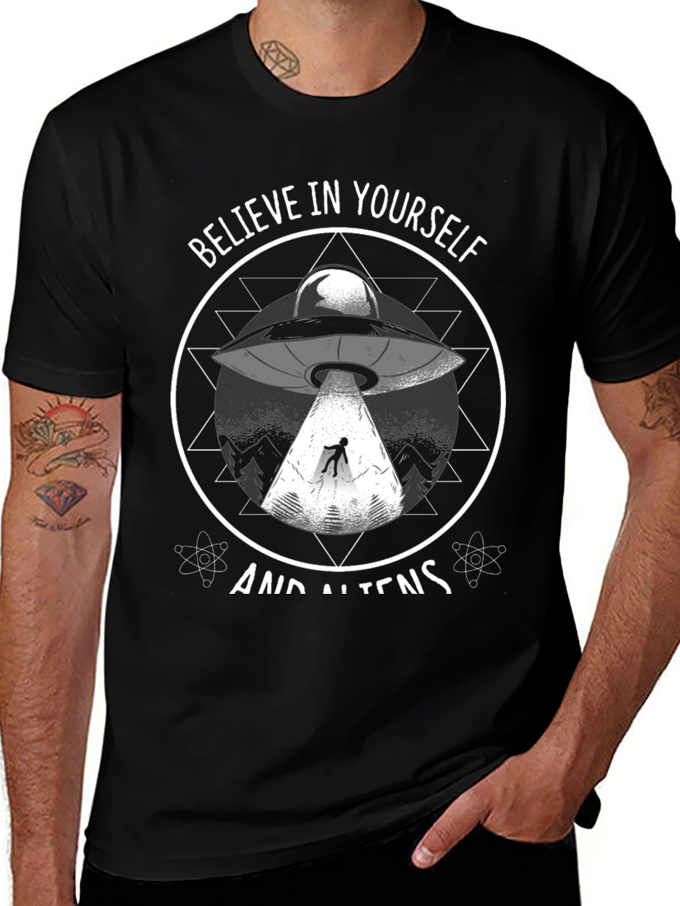 Believe in Yourself & Aliens T-Shirt