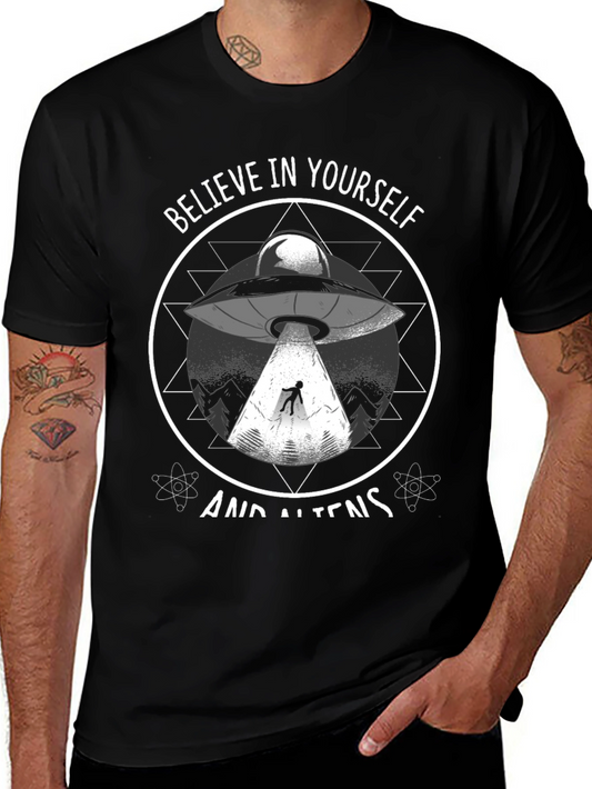 Believe in Yourself & Aliens T-Shirt