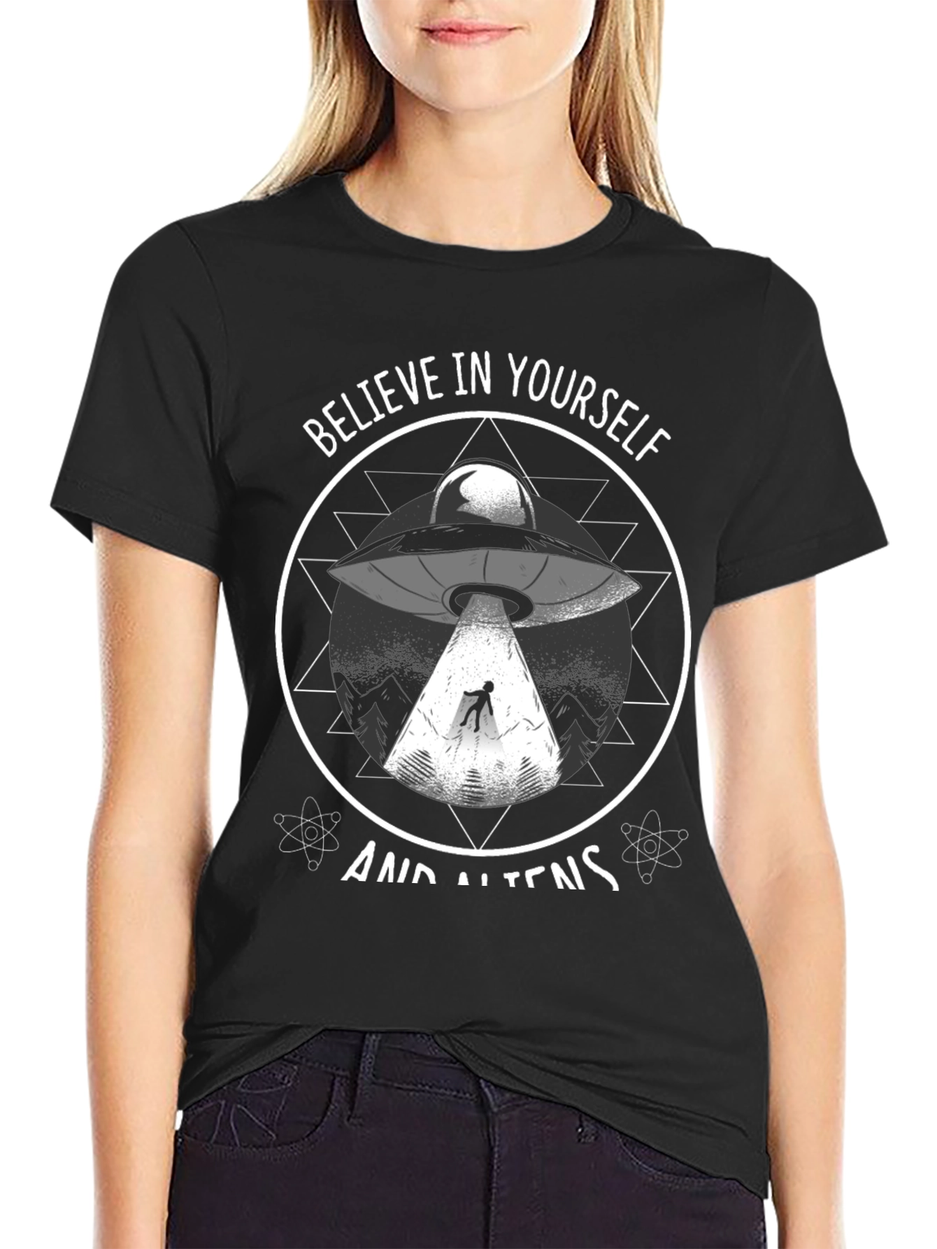Believe in Yourself & Aliens T-Shirt