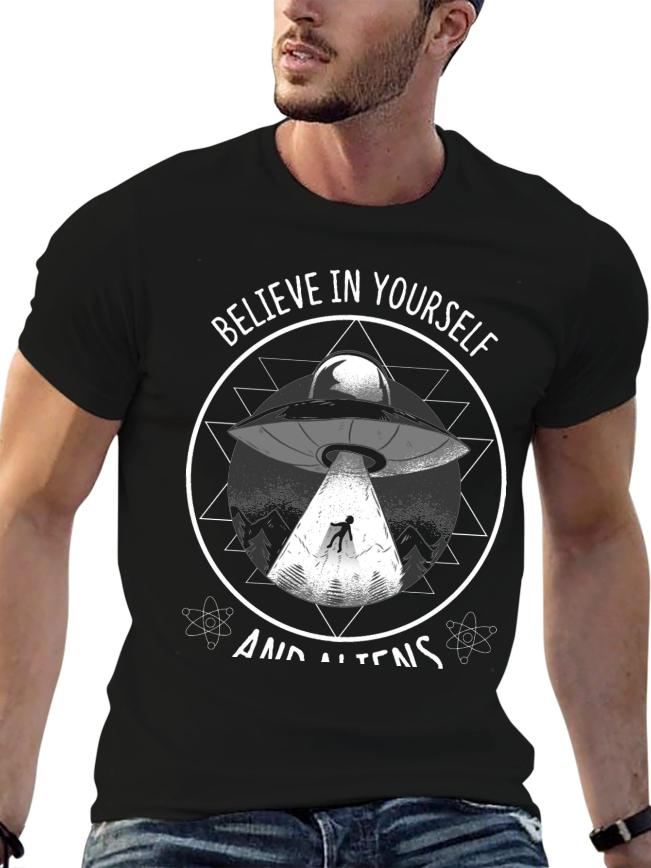 Believe in Yourself & Aliens T-Shirt