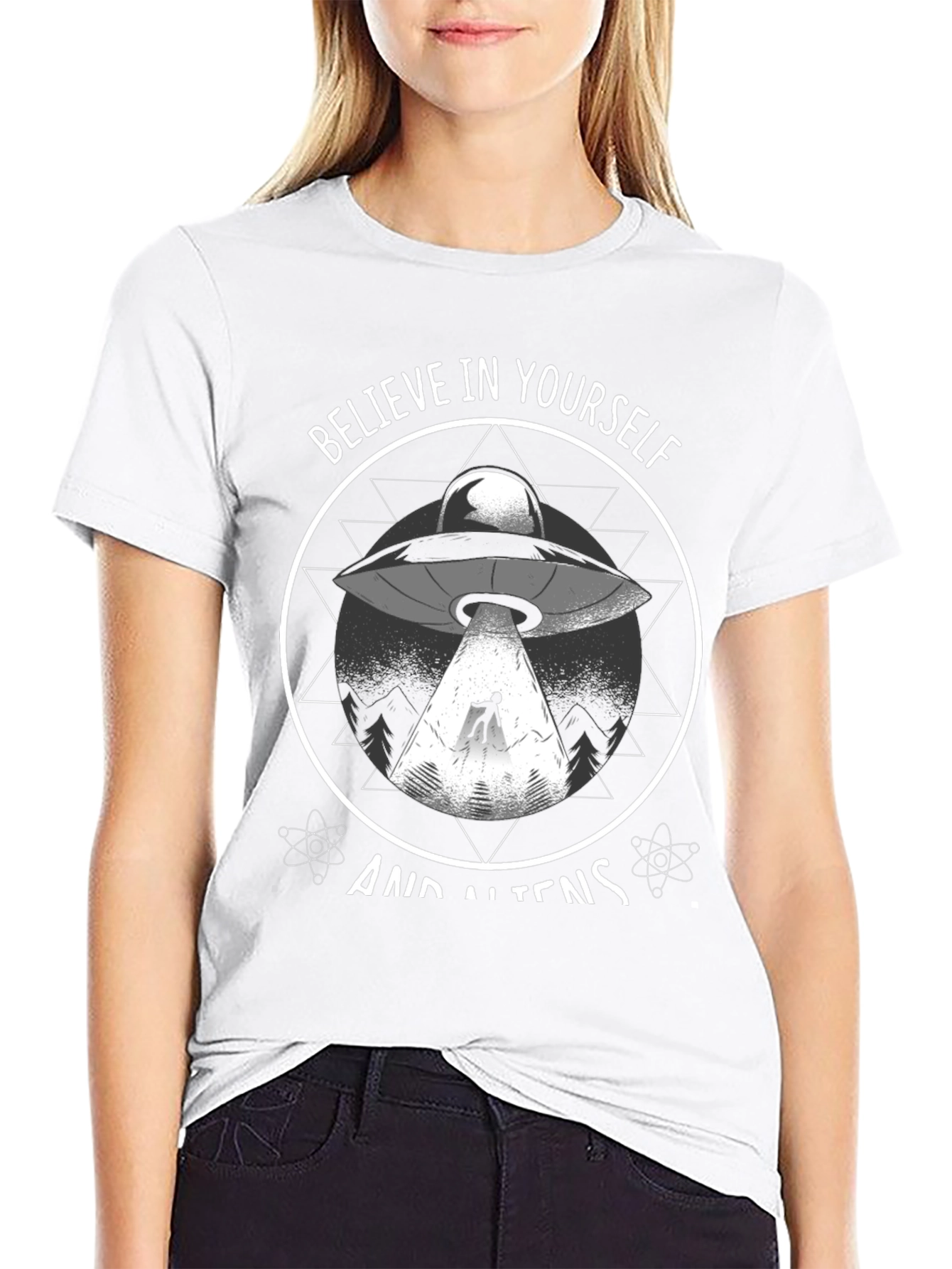 Believe in Yourself & Aliens T-Shirt