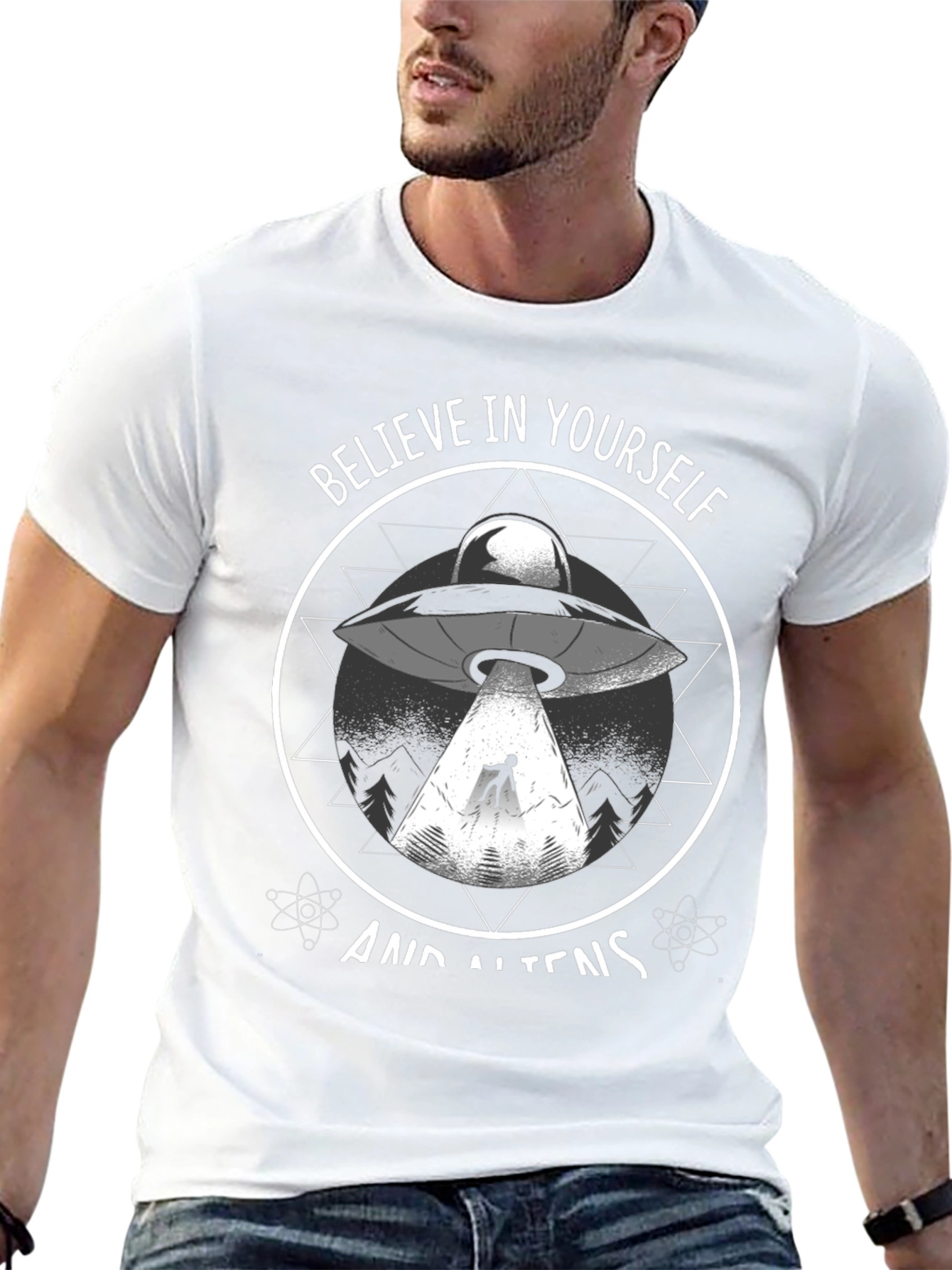 Believe in Yourself & Aliens T-Shirt