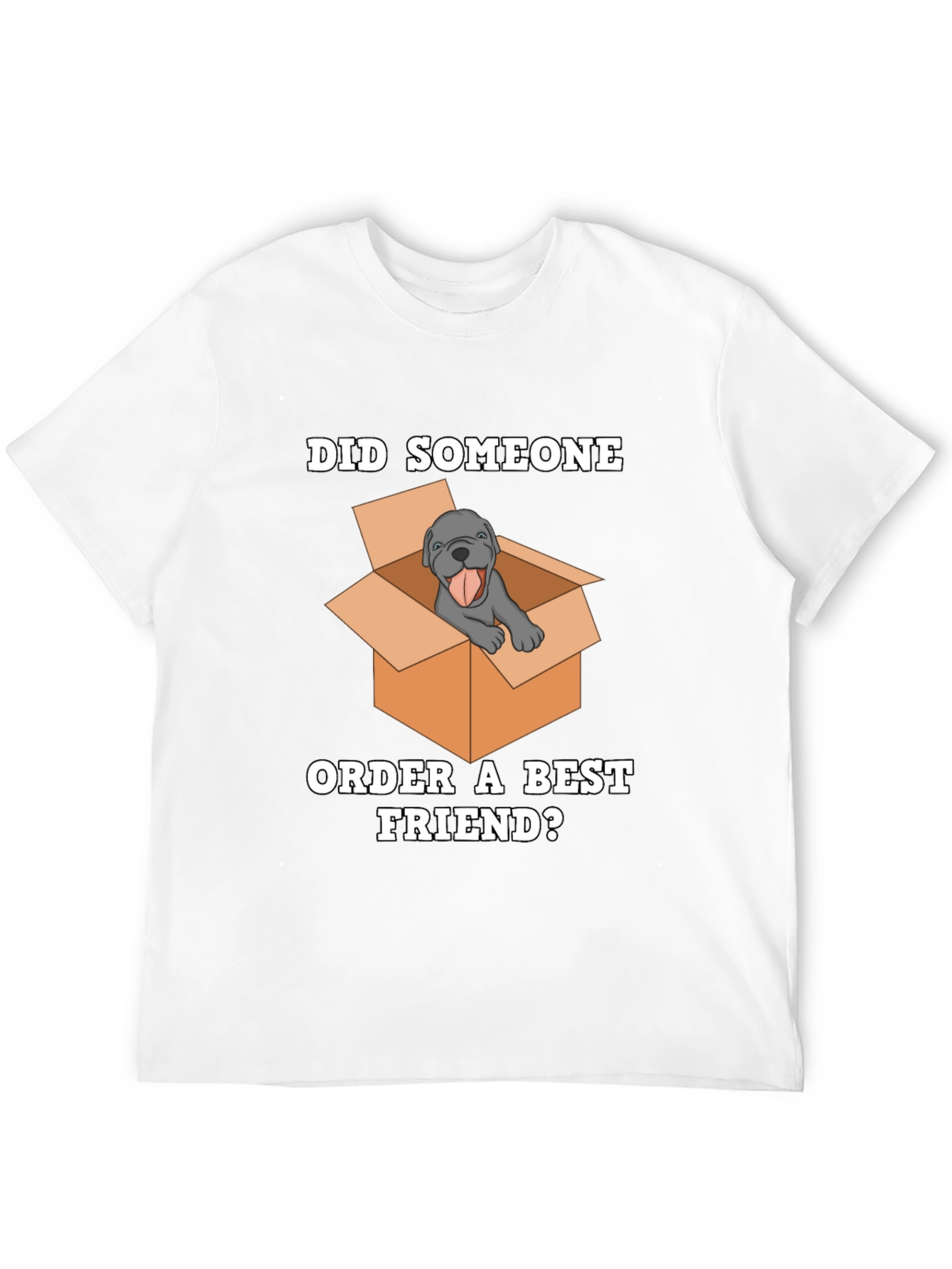 Best Friend Dog T-Shirt - Novelty Tee