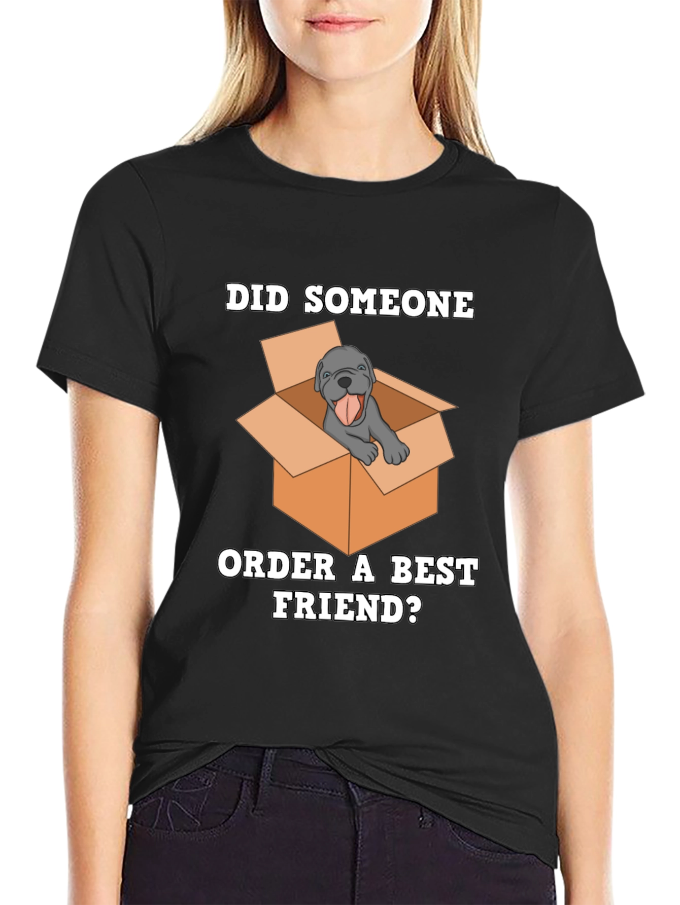 Best Friend Dog T-Shirt - Novelty Tee