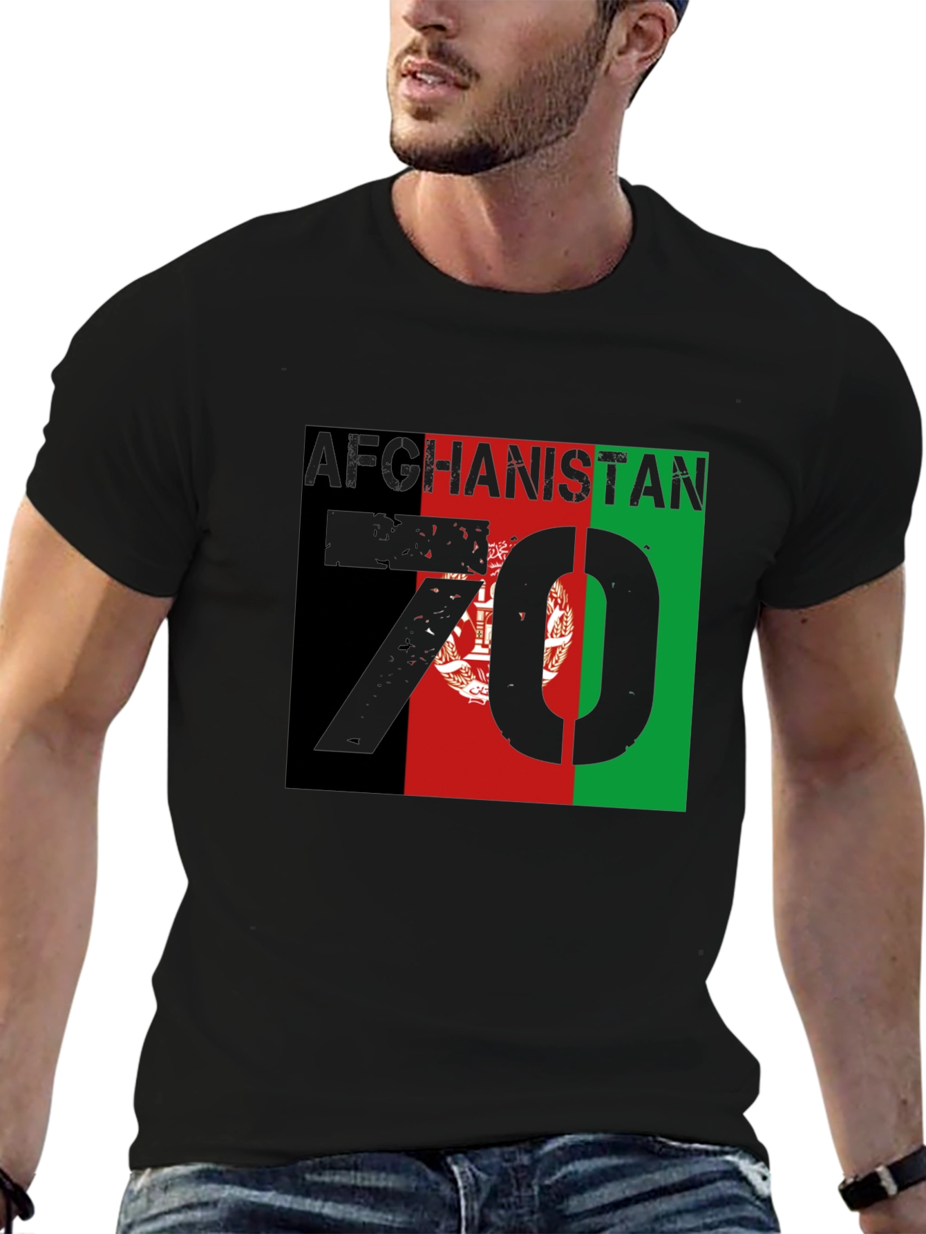 Afghanistan Flag T-Shirt - Patriotic Pride