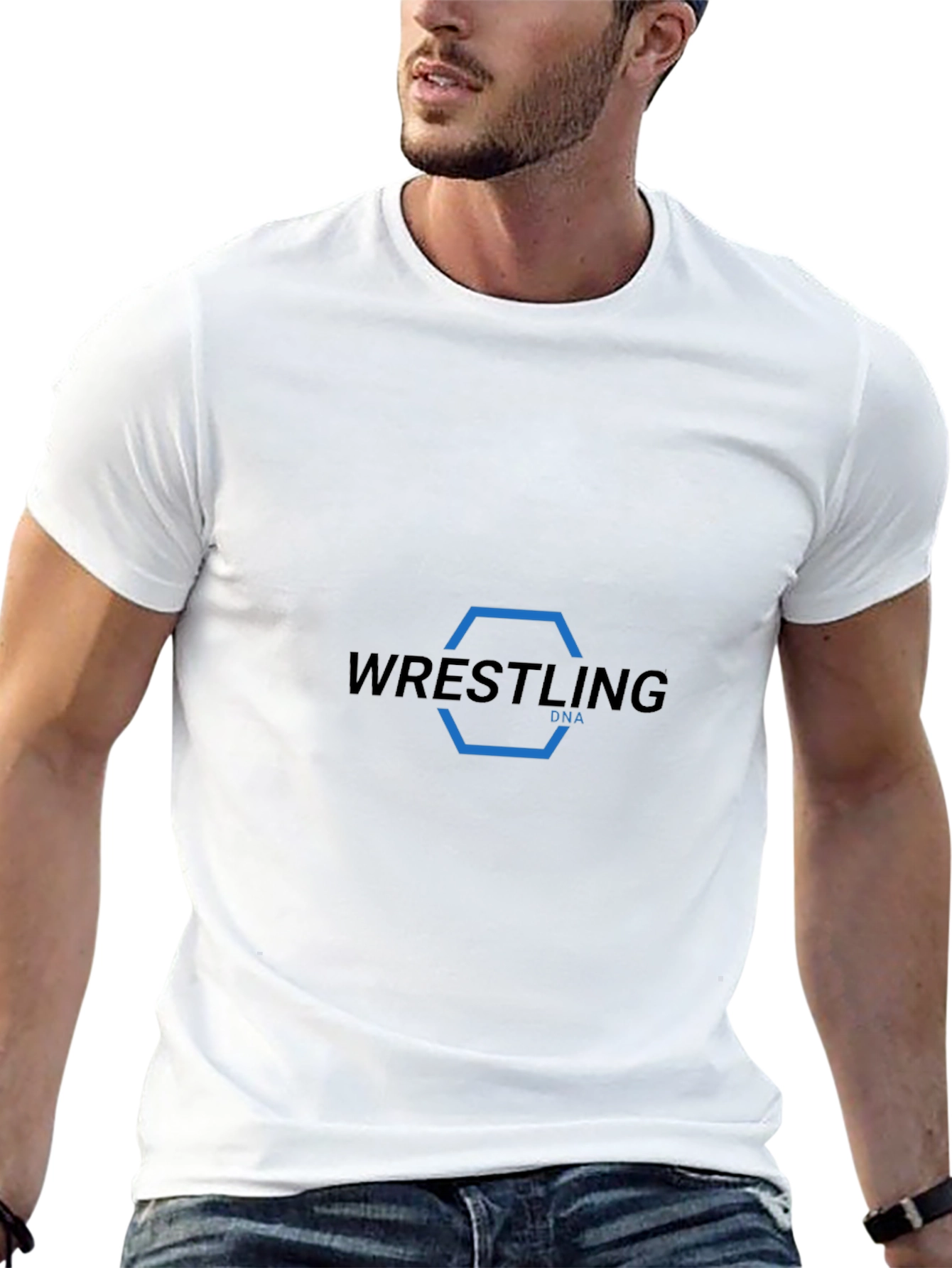 Wrestling DNA Black T-Shirt